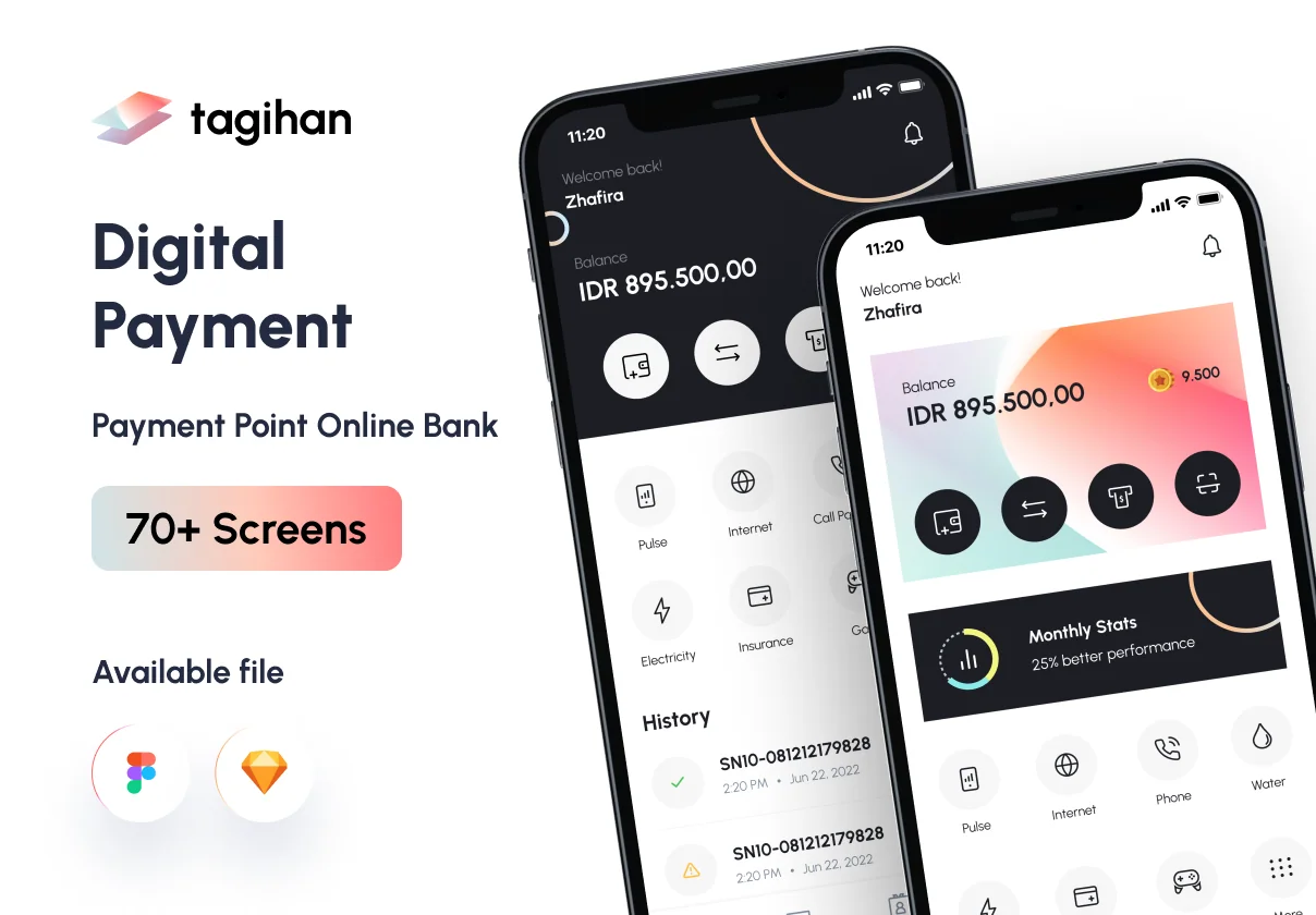 Tagihan Payment Point Online Bank App