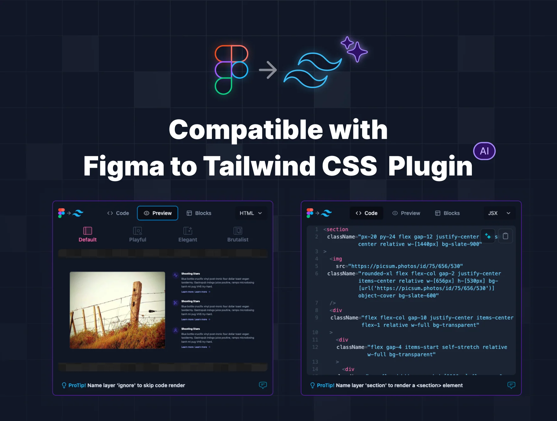 Tailwind Blocks for Figma 2