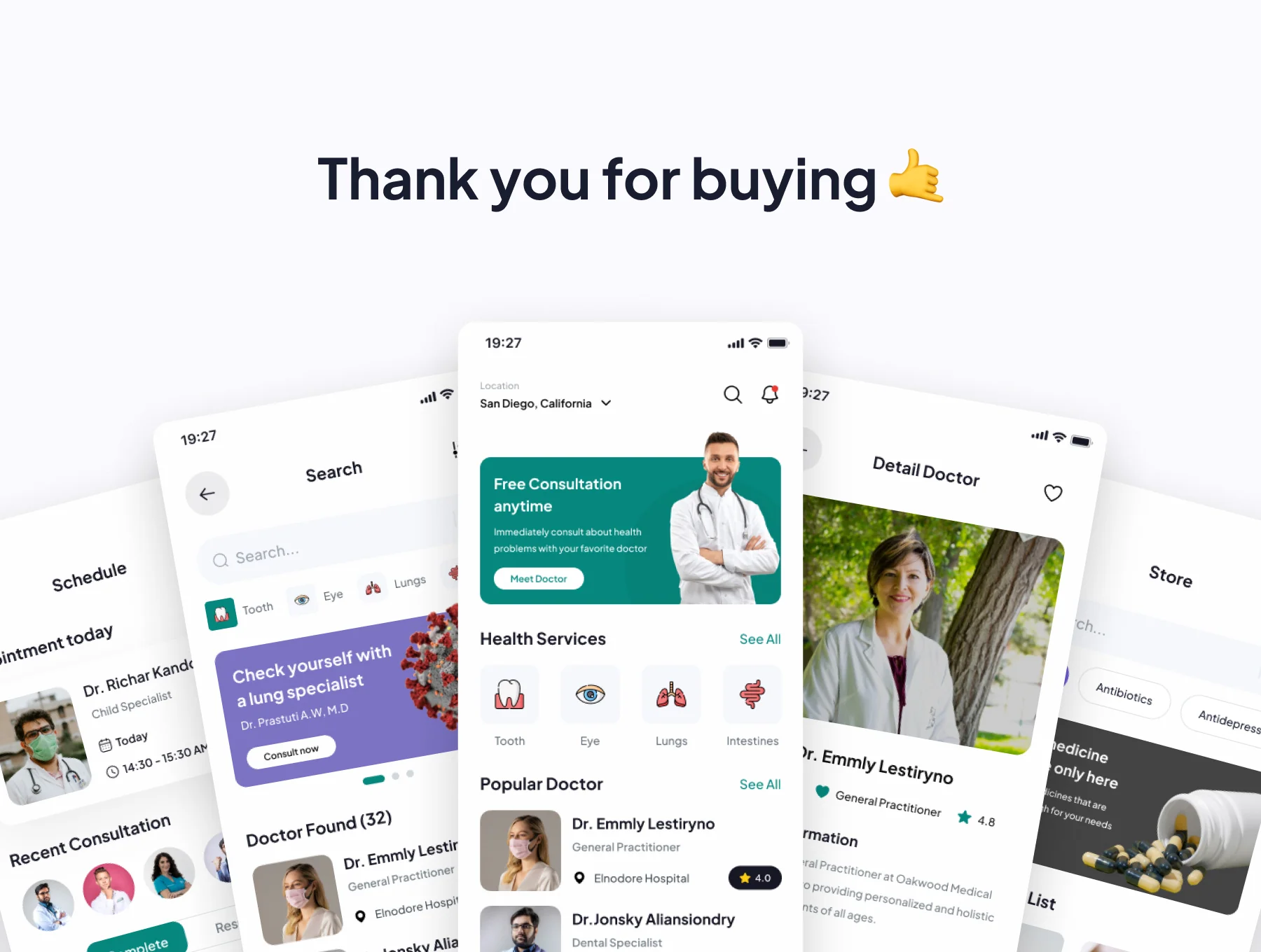 TakeQare - Medical & Health Apps UI Kits 6