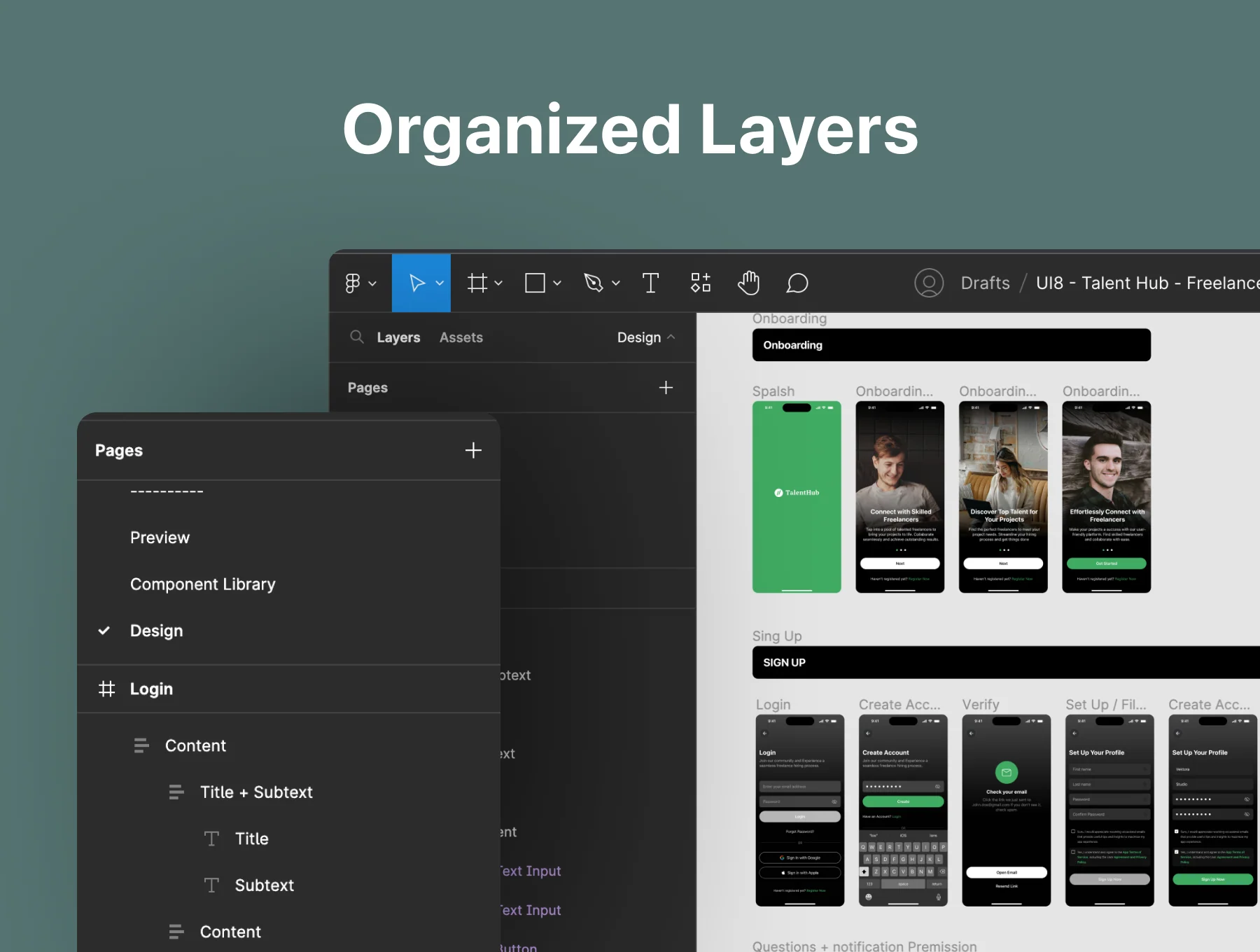 TalentHub - Freelance Platform Apps UI KIT 3