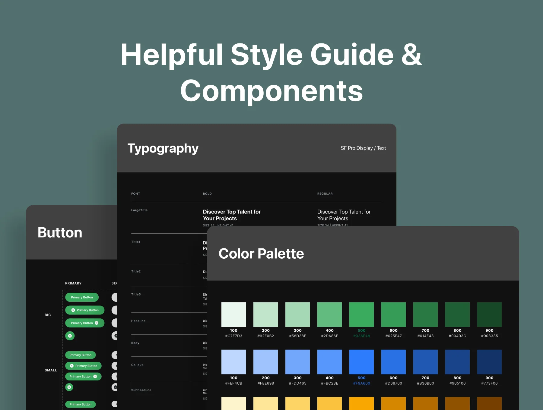 TalentHub - Freelance Platform Apps UI KIT 4