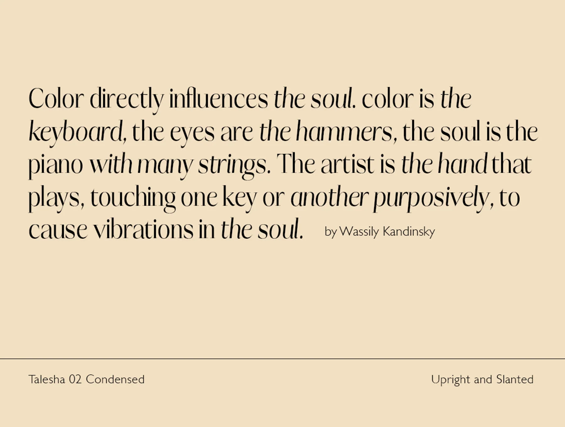 Talesha Font Family 17