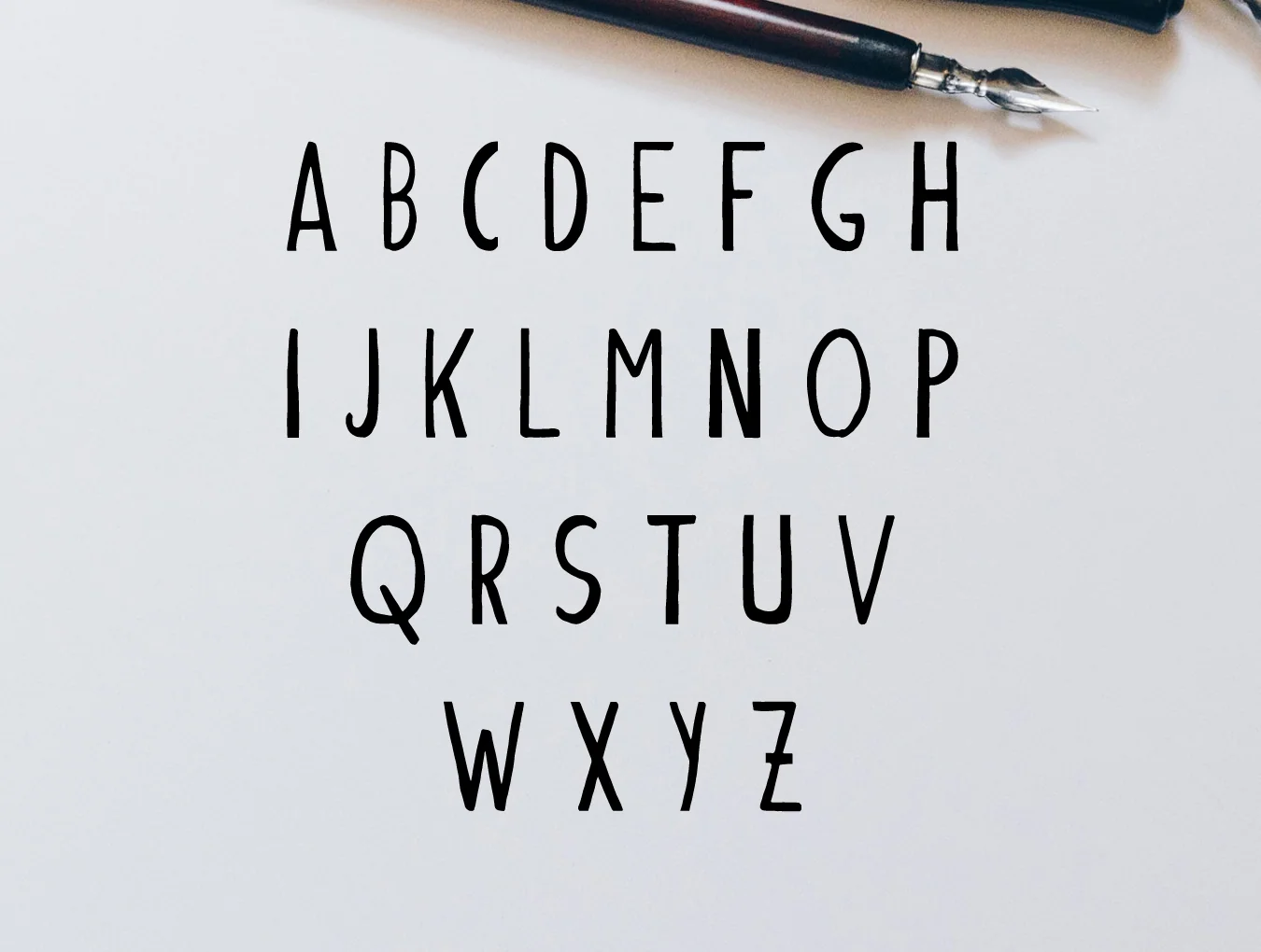 Talissa A Handmade Font 2