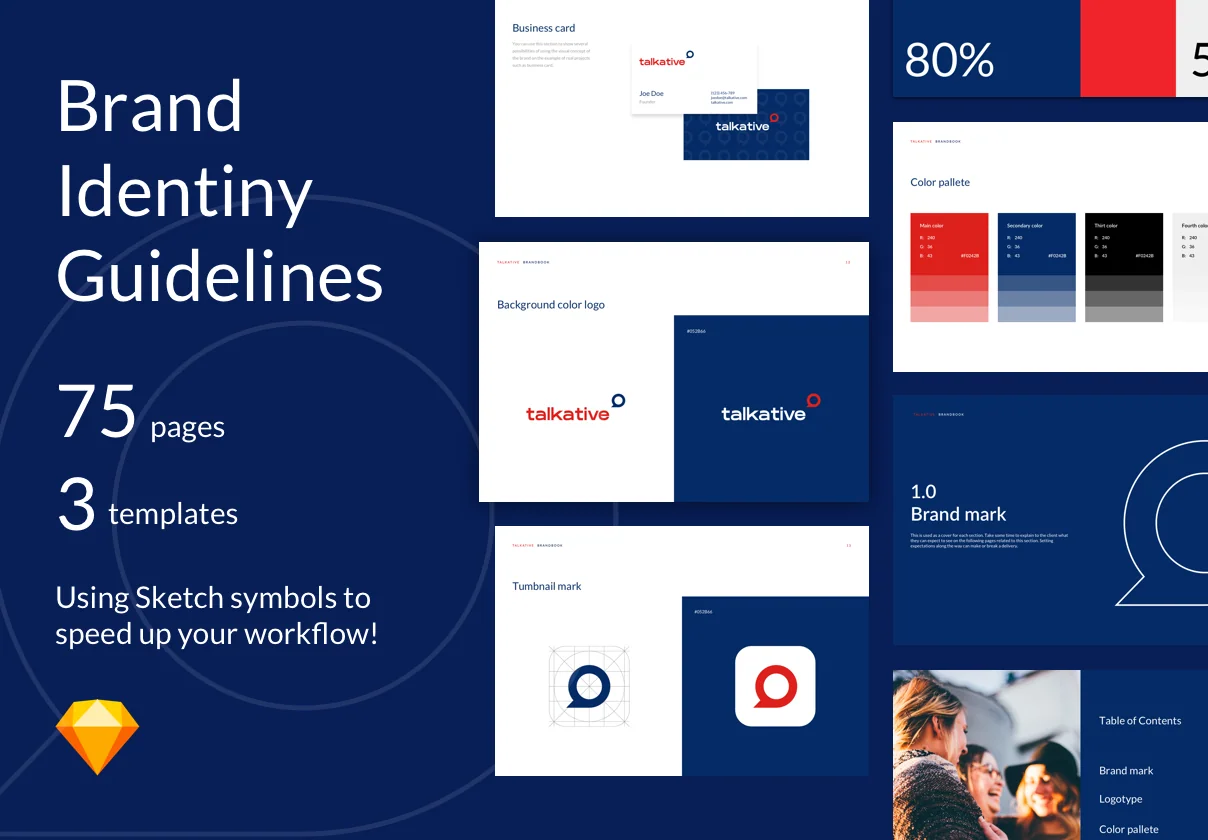 Talkative Brand Book & Style Guide