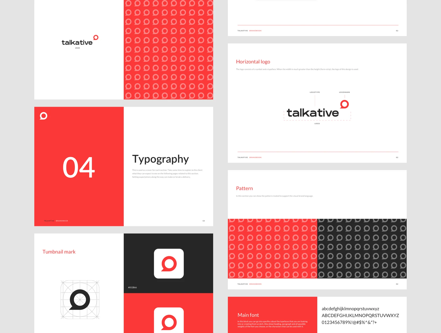 Talkative Brand Book & Style Guide 7