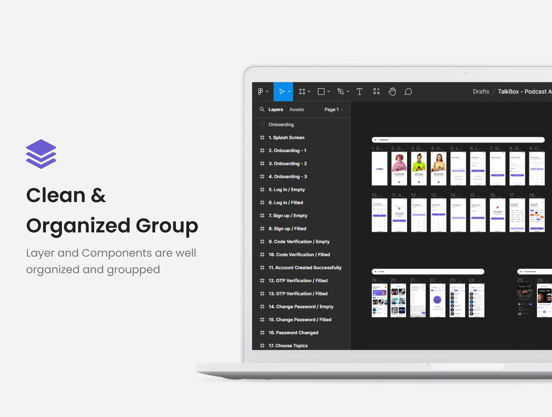 TalkBox - Podcast App UI Kit 4