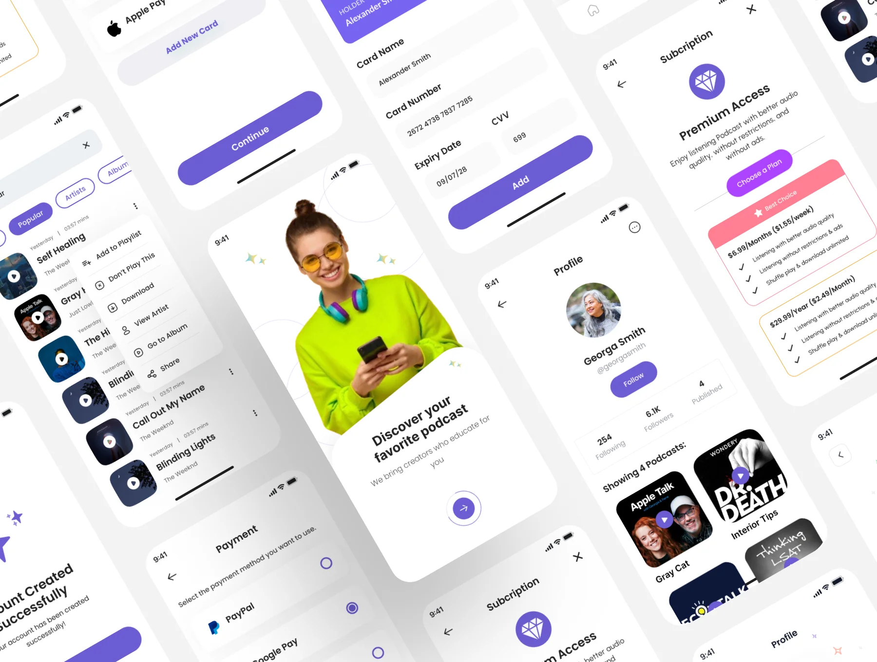TalkBox - Podcast App UI Kit 5