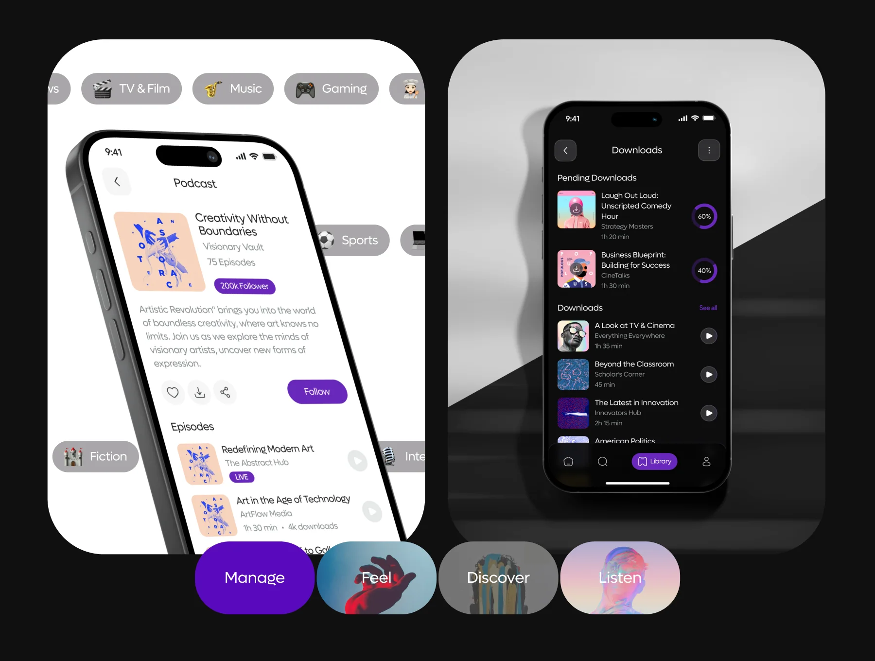 Talkio Poscast App 3