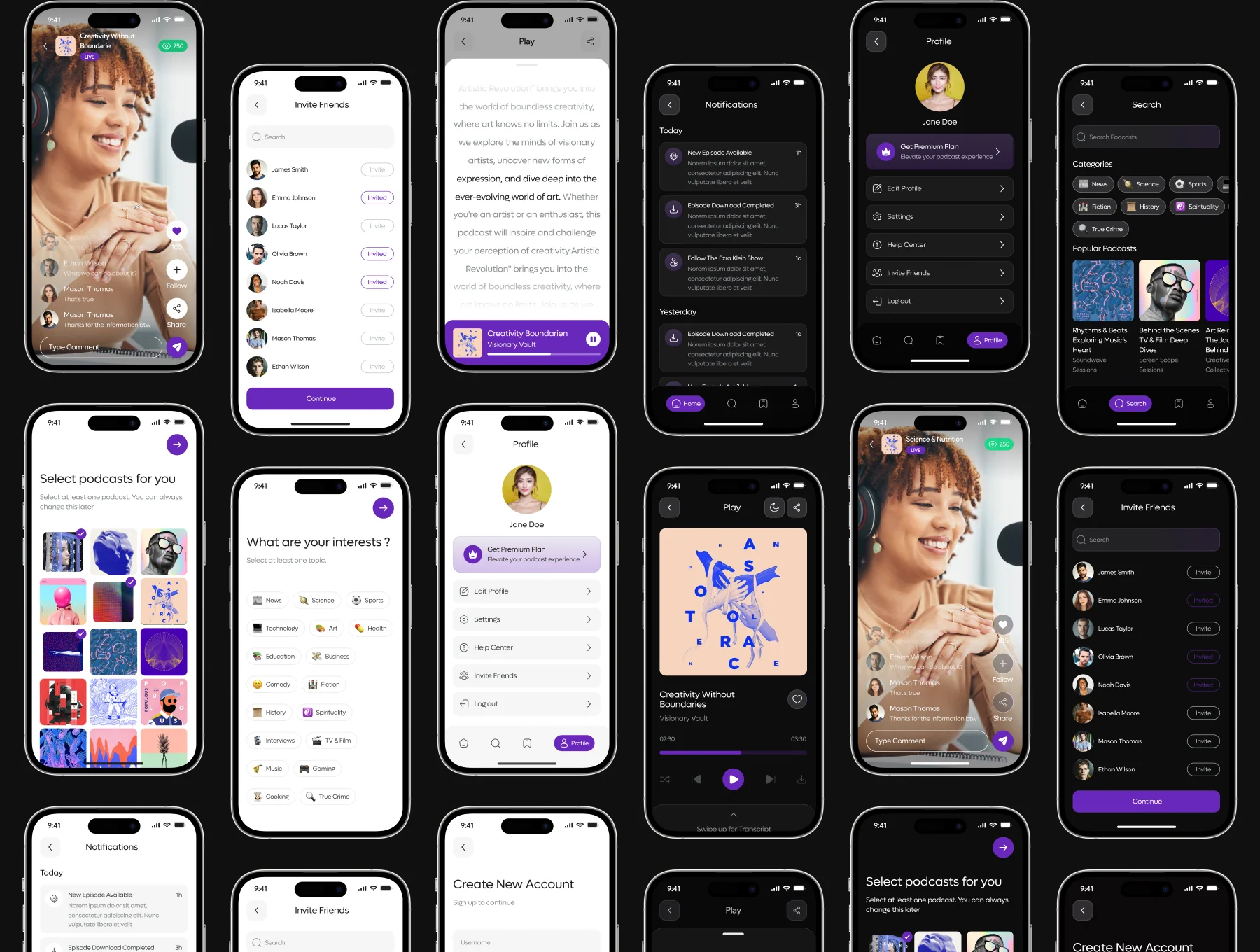 Talkio Poscast App 4