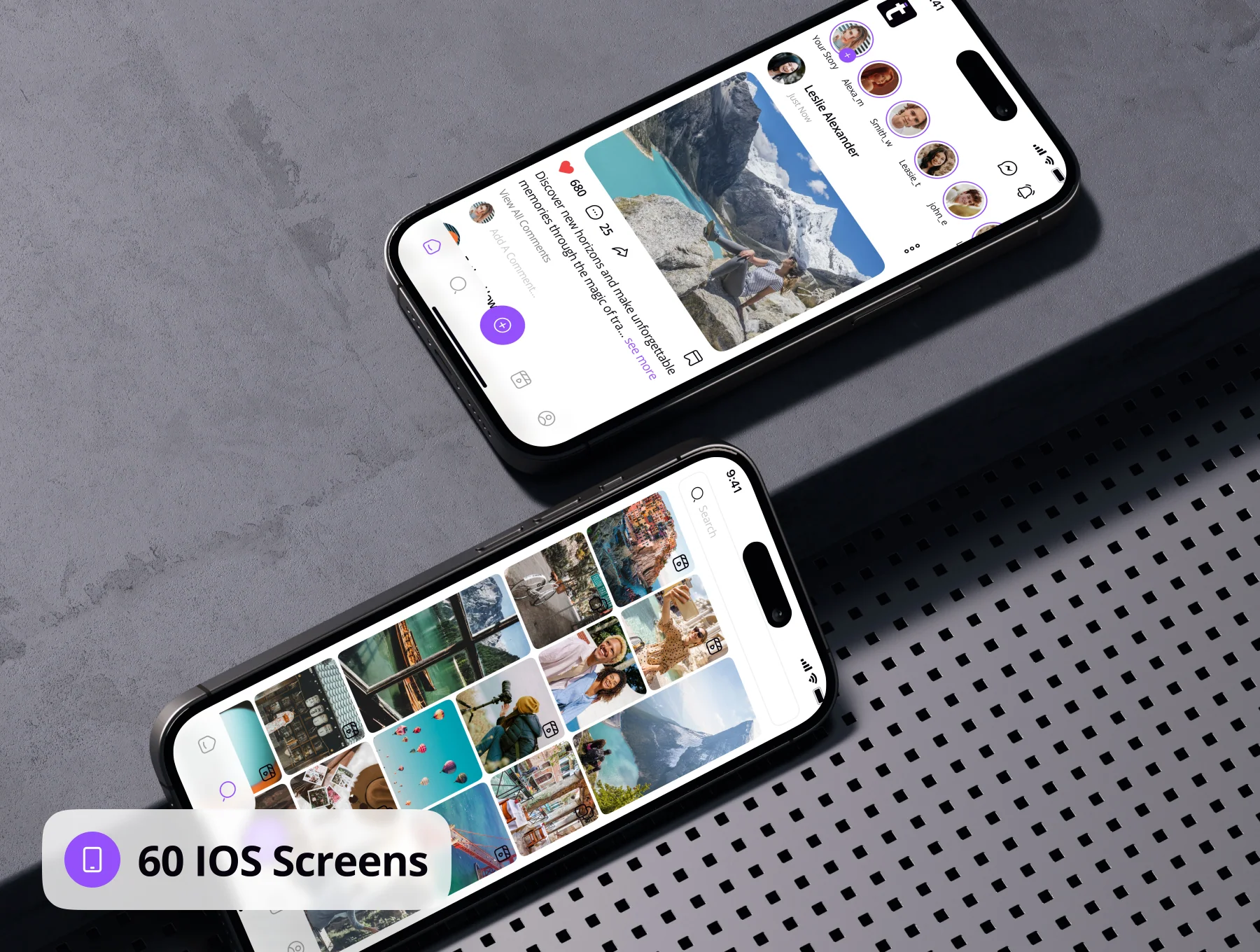 Talkly - Social Media App UI Kit 7