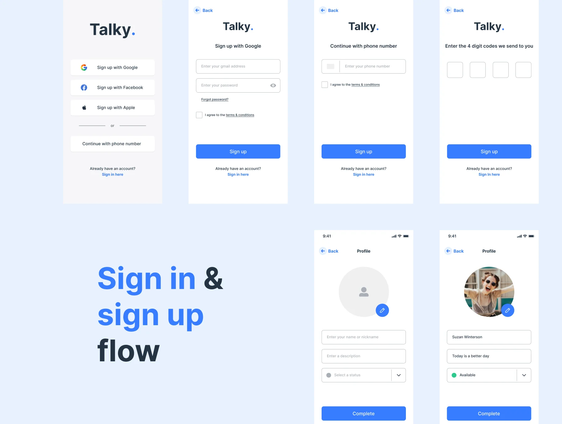 Talky | Chat & Video Messenger App 3
