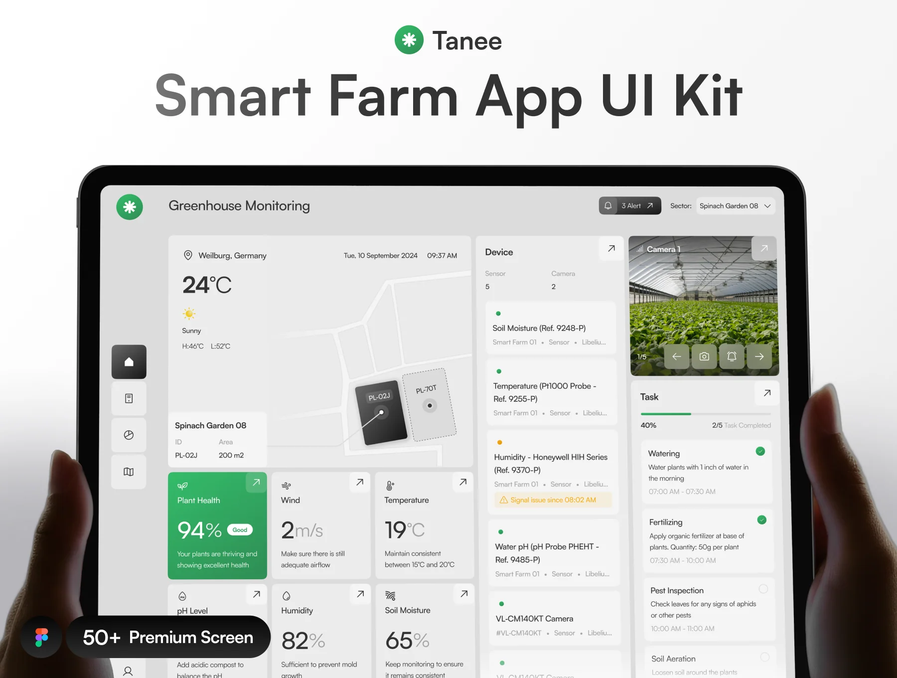 Tanee - Smart Farming App UI Kit