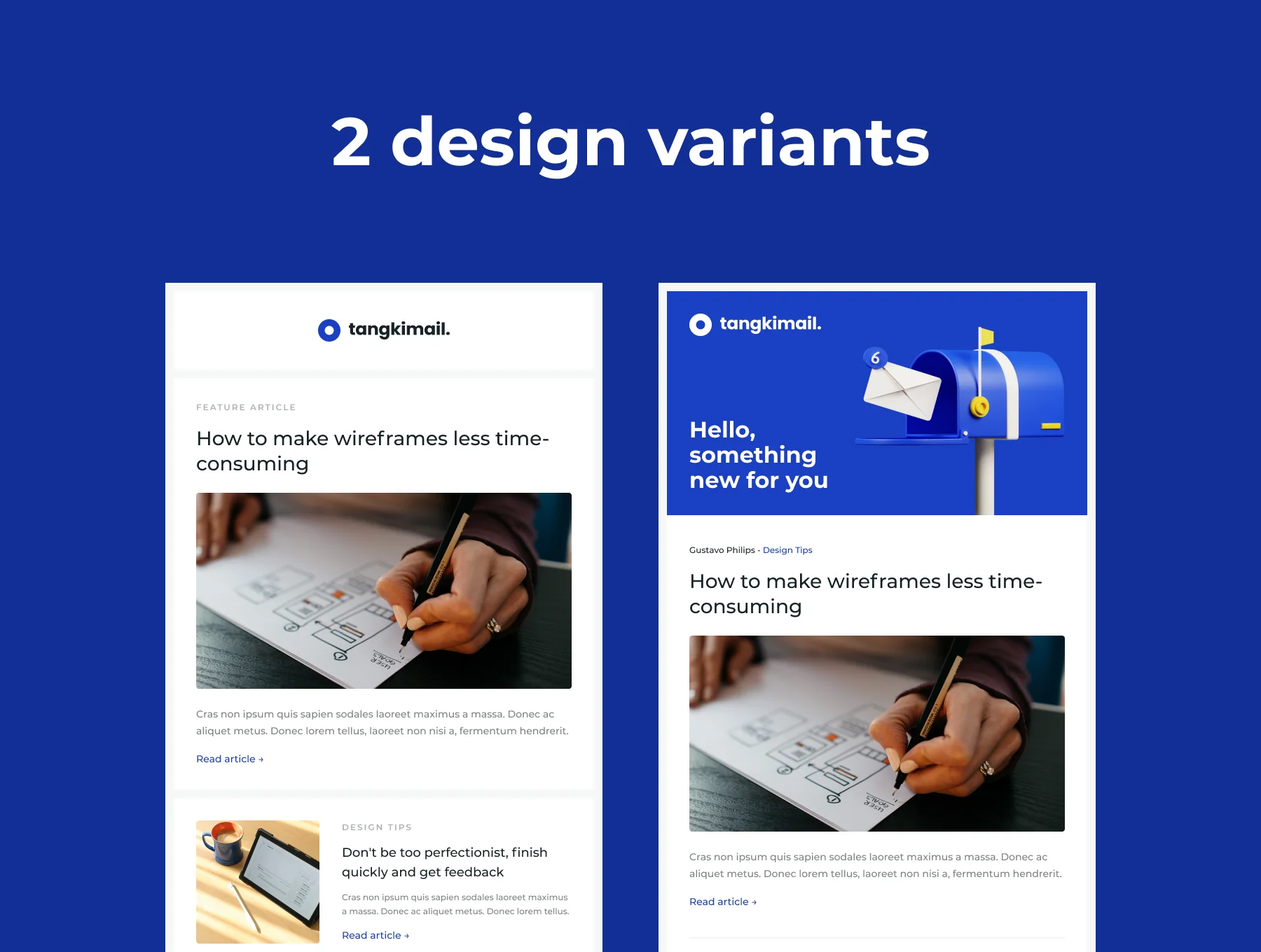 Tangkimail - Email Template 2