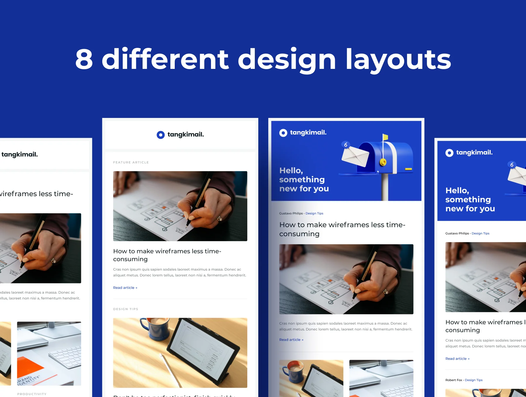 Tangkimail - Email Template 4