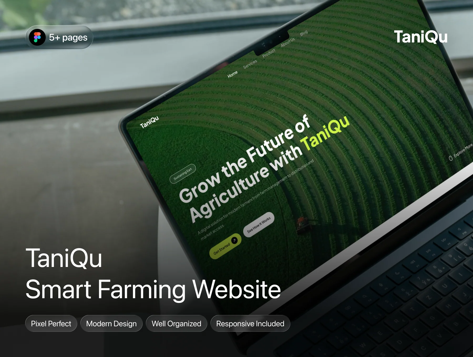 TaniQu - Smart Farming Website