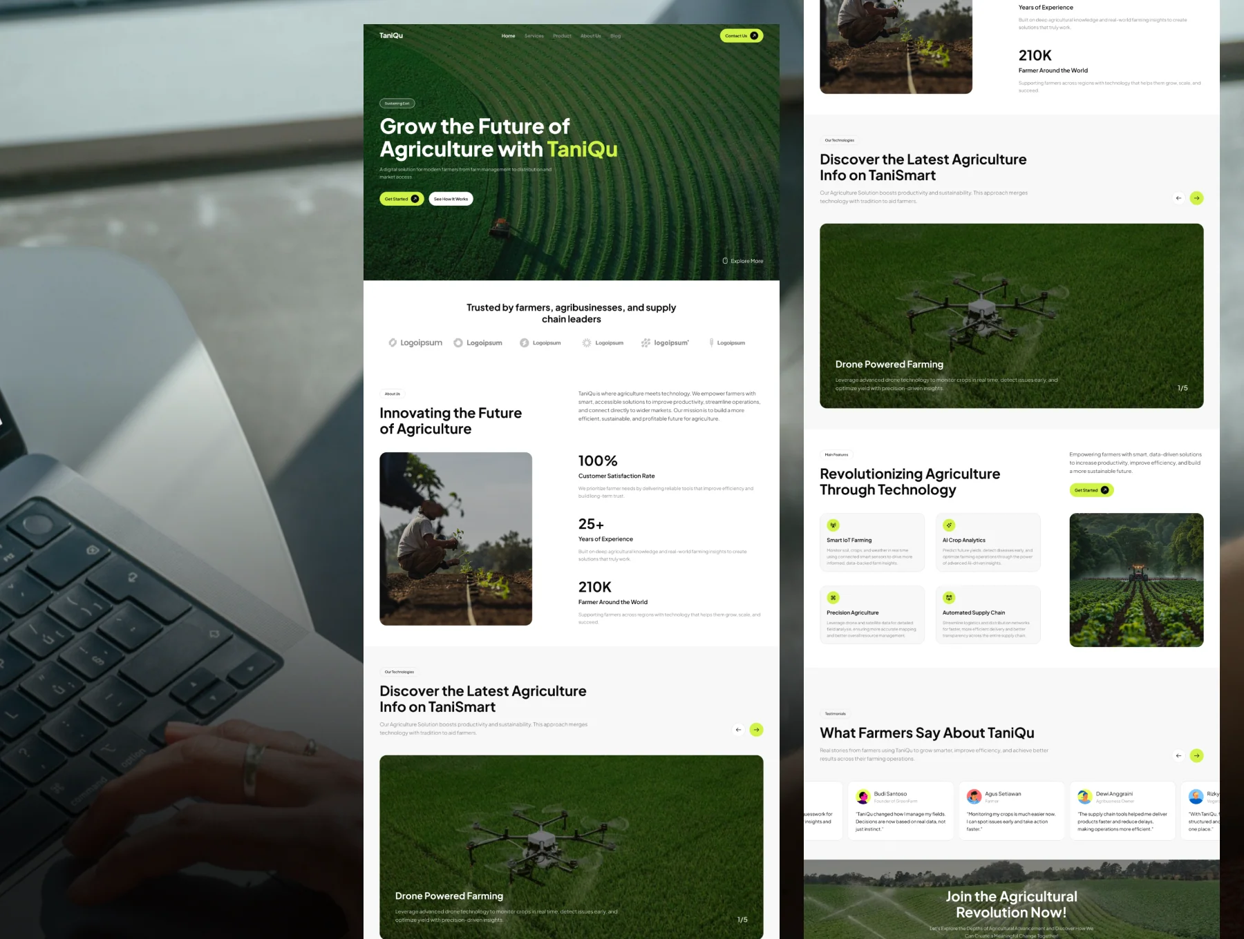 TaniQu - Smart Farming Website 2