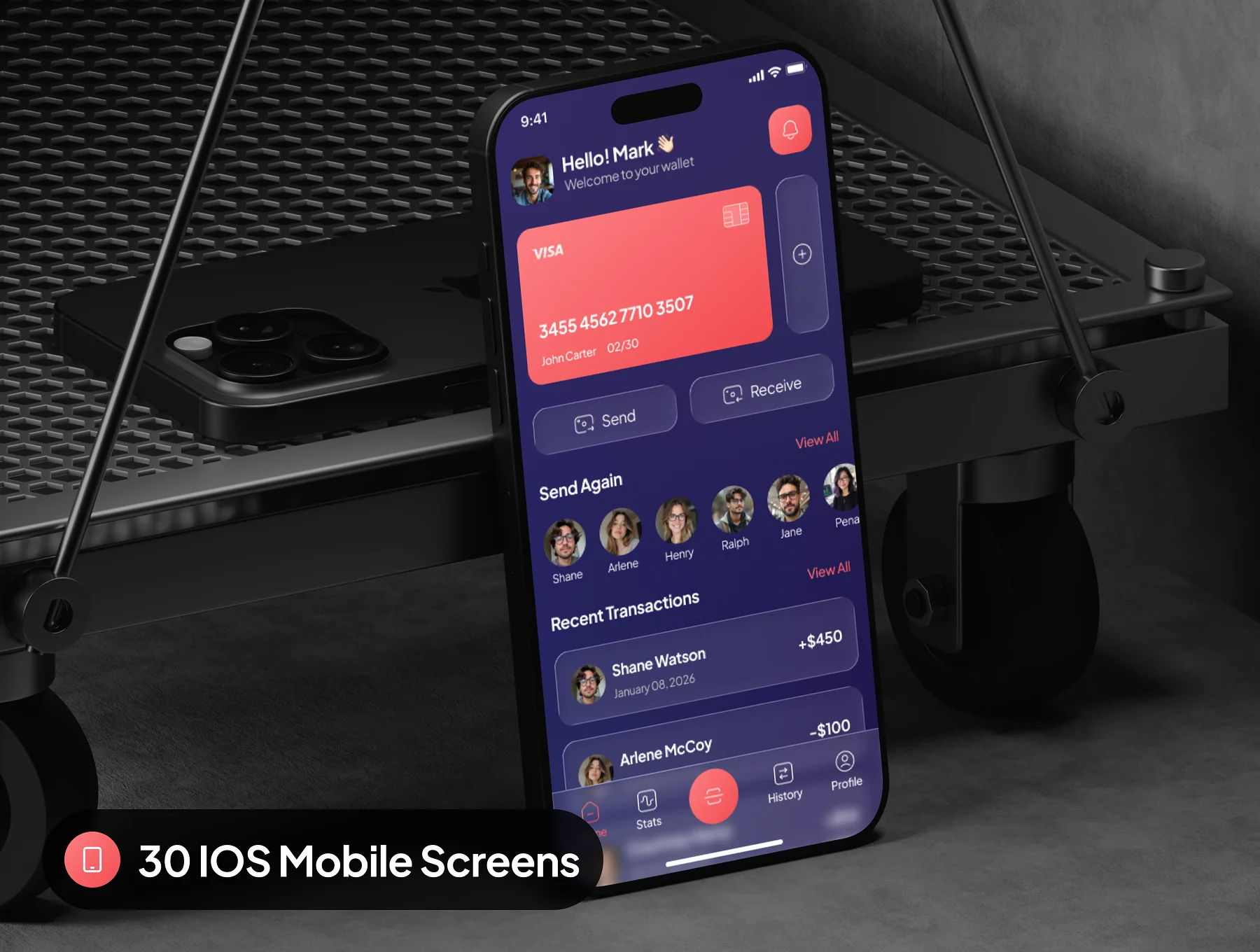 Tap2Pay - Money Transfer App UI Kit 9