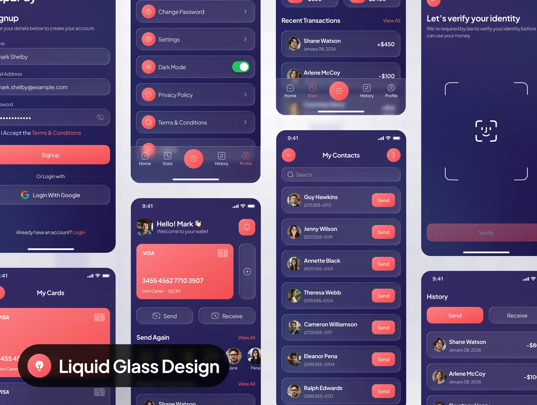 Tap2Pay - Money Transfer App UI Kit 5