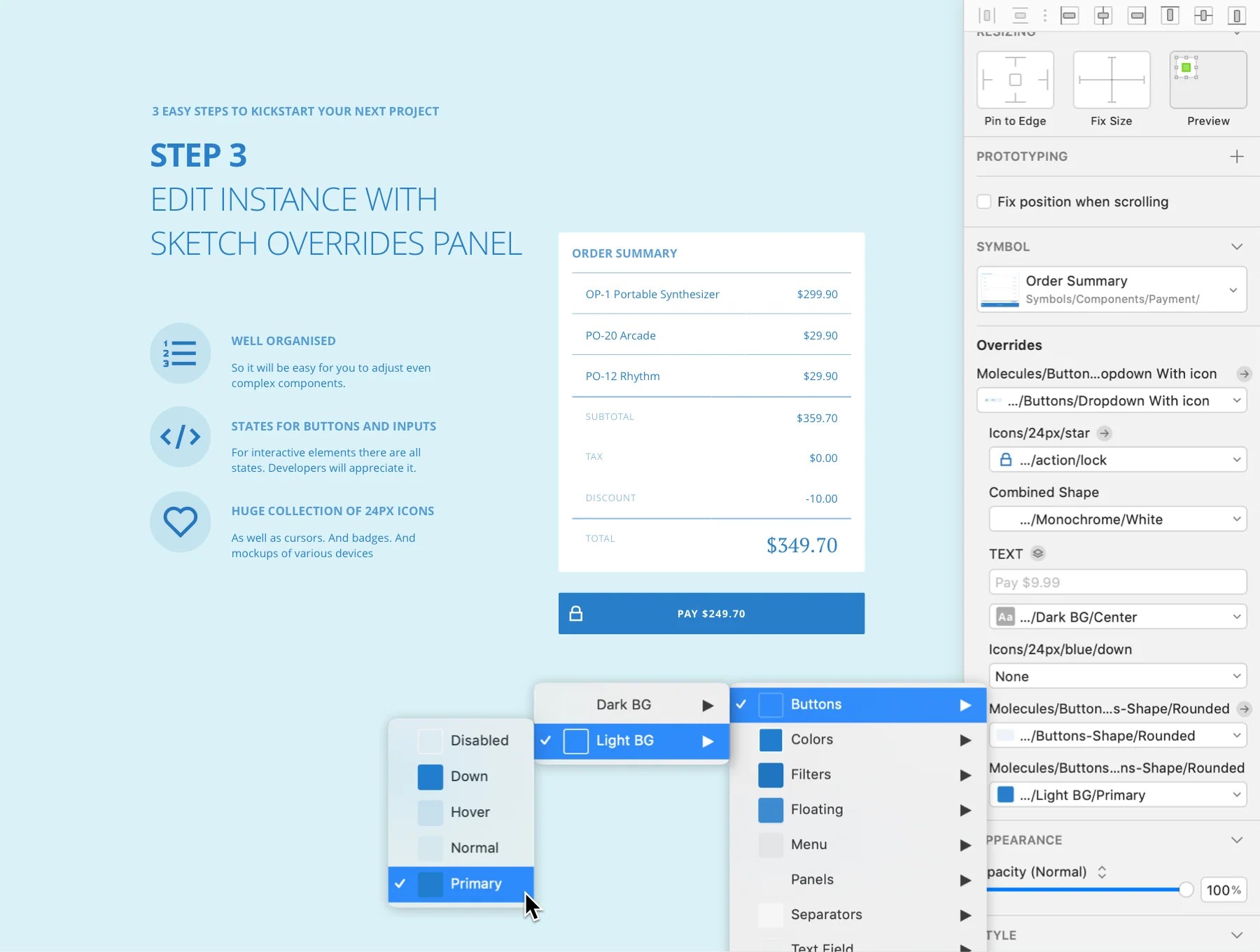 Tapky 1 Wireframe Kit 5