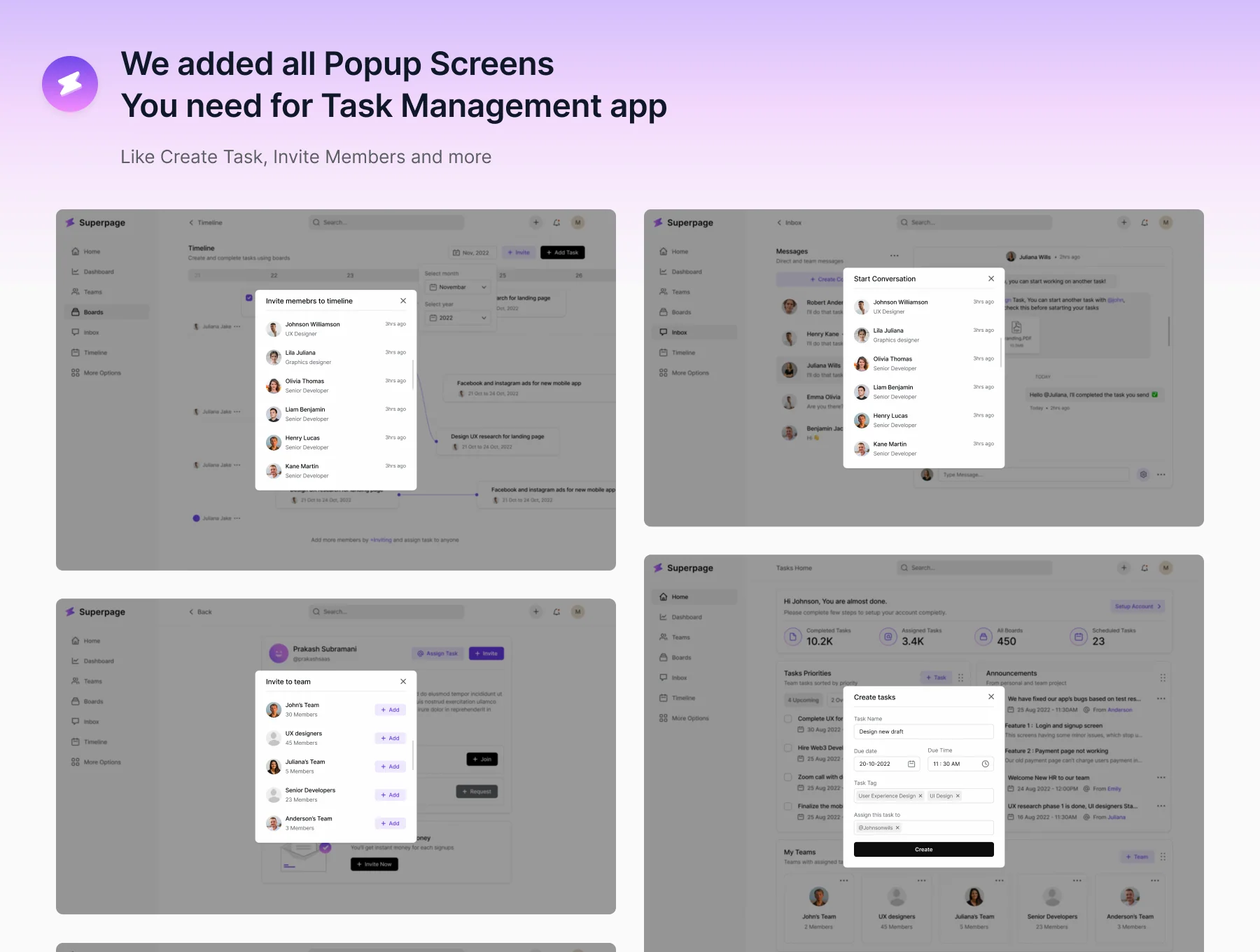 Task and Project Management App 6
