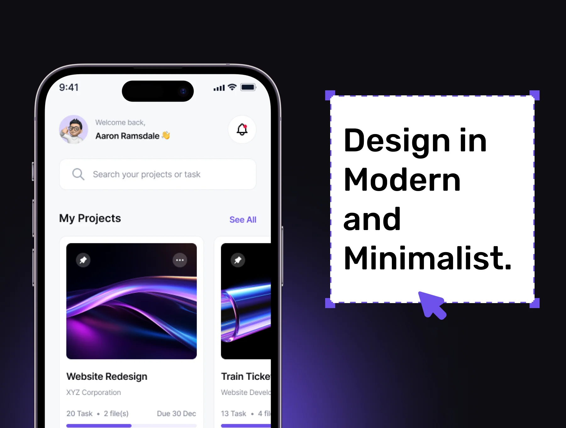 AGILE - Project & Task Management Premium App UI Kit 5