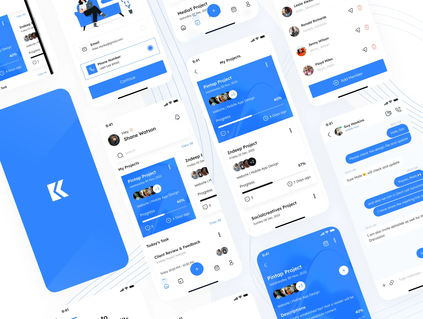 Task Management App UI Kit 5