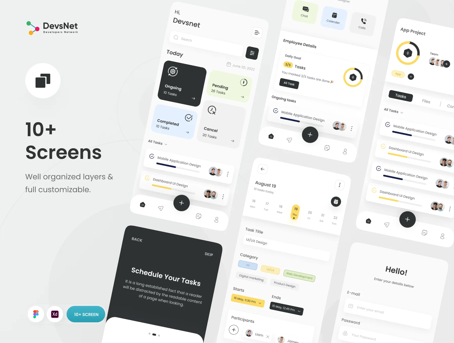 Task Management UI Kit 2