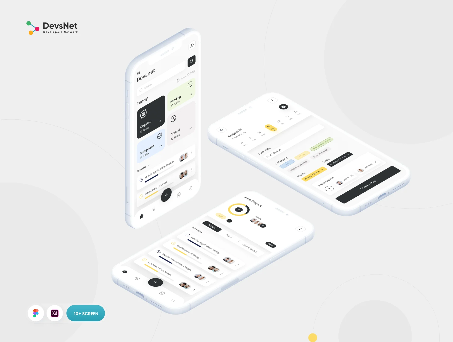 Task Management UI Kit 4