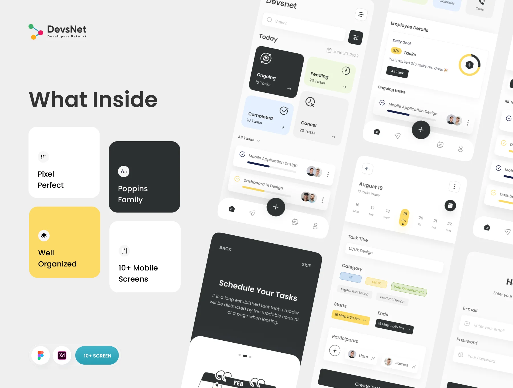 Task Management UI Kit 5