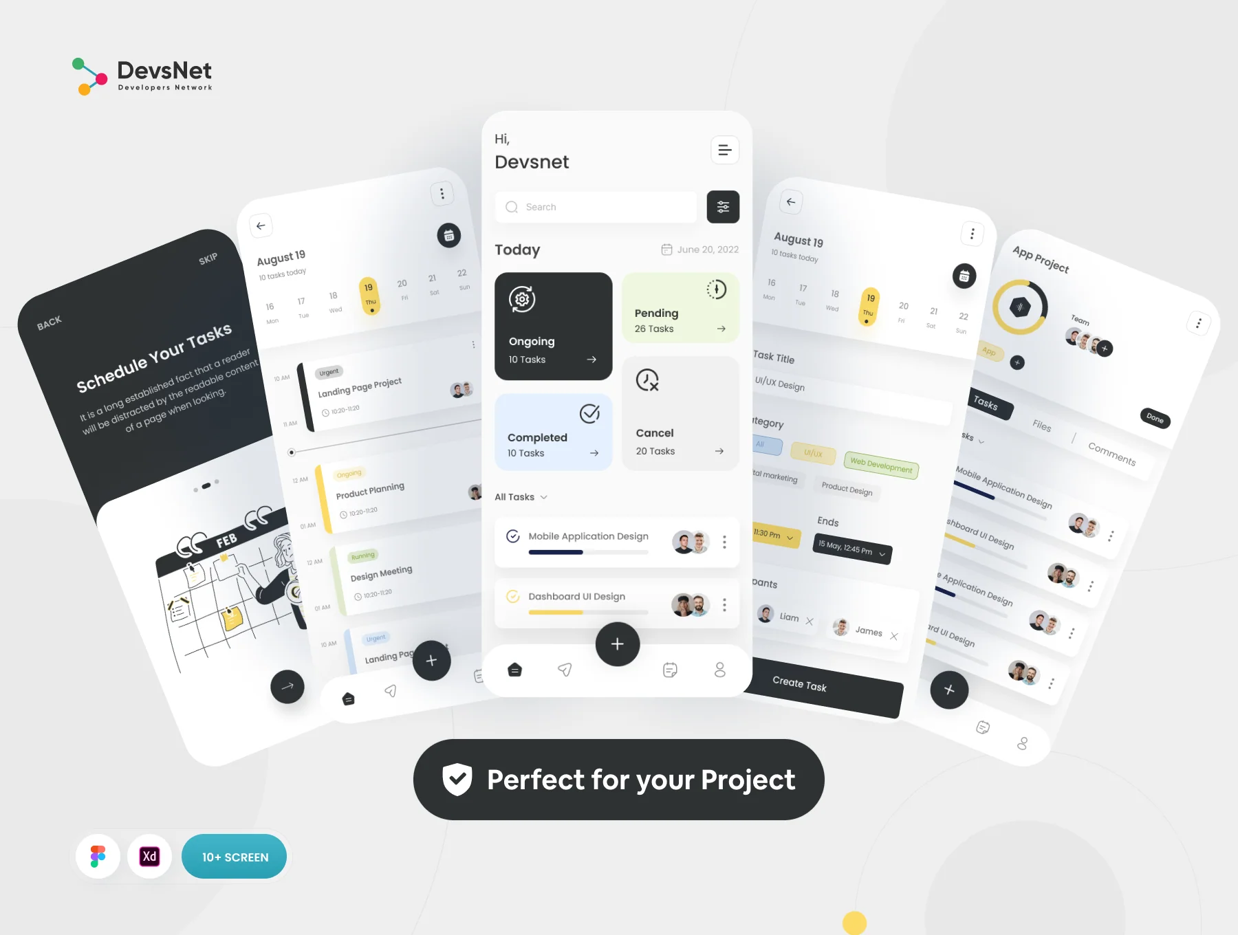 Task Management UI Kit 6