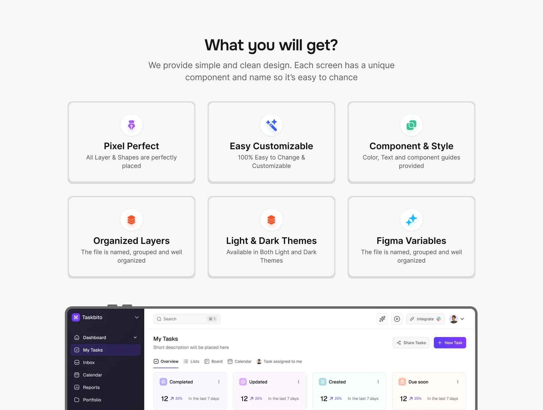 Task Management Web App UI Kit 2