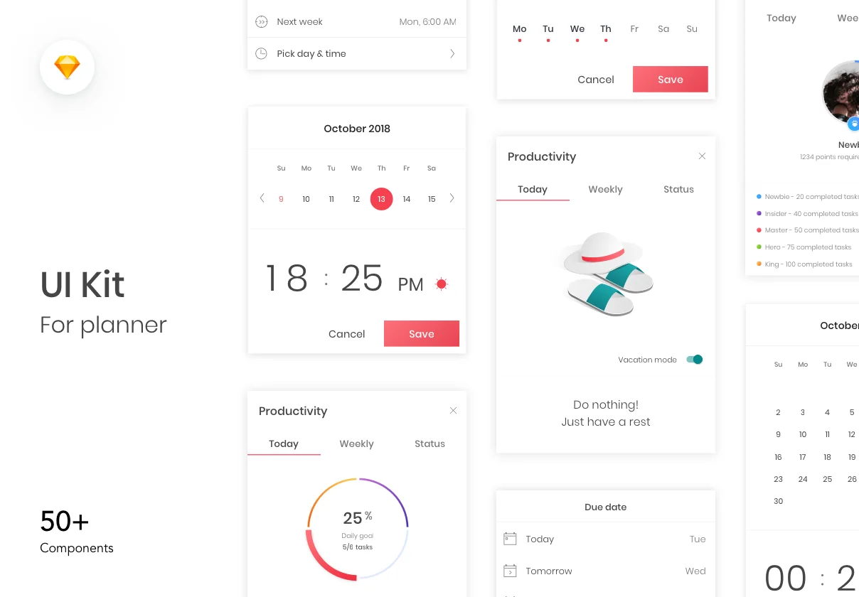 Task Manager App UI Kit
