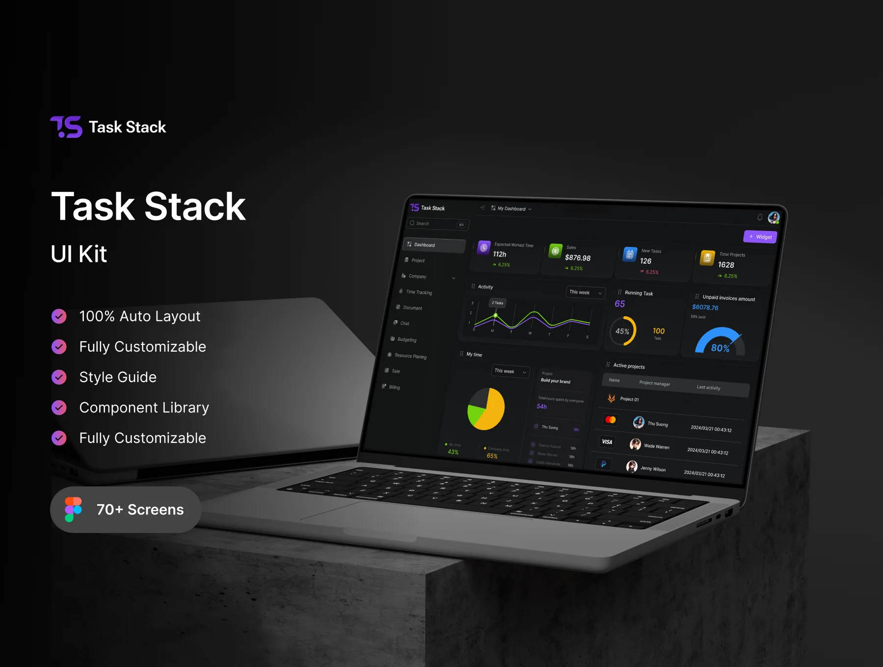 Task Stack UI kit