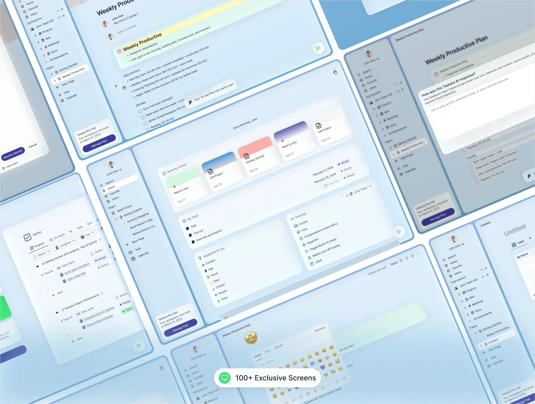 Taskara: All-in-One Productivity Workspace Dashboard 5