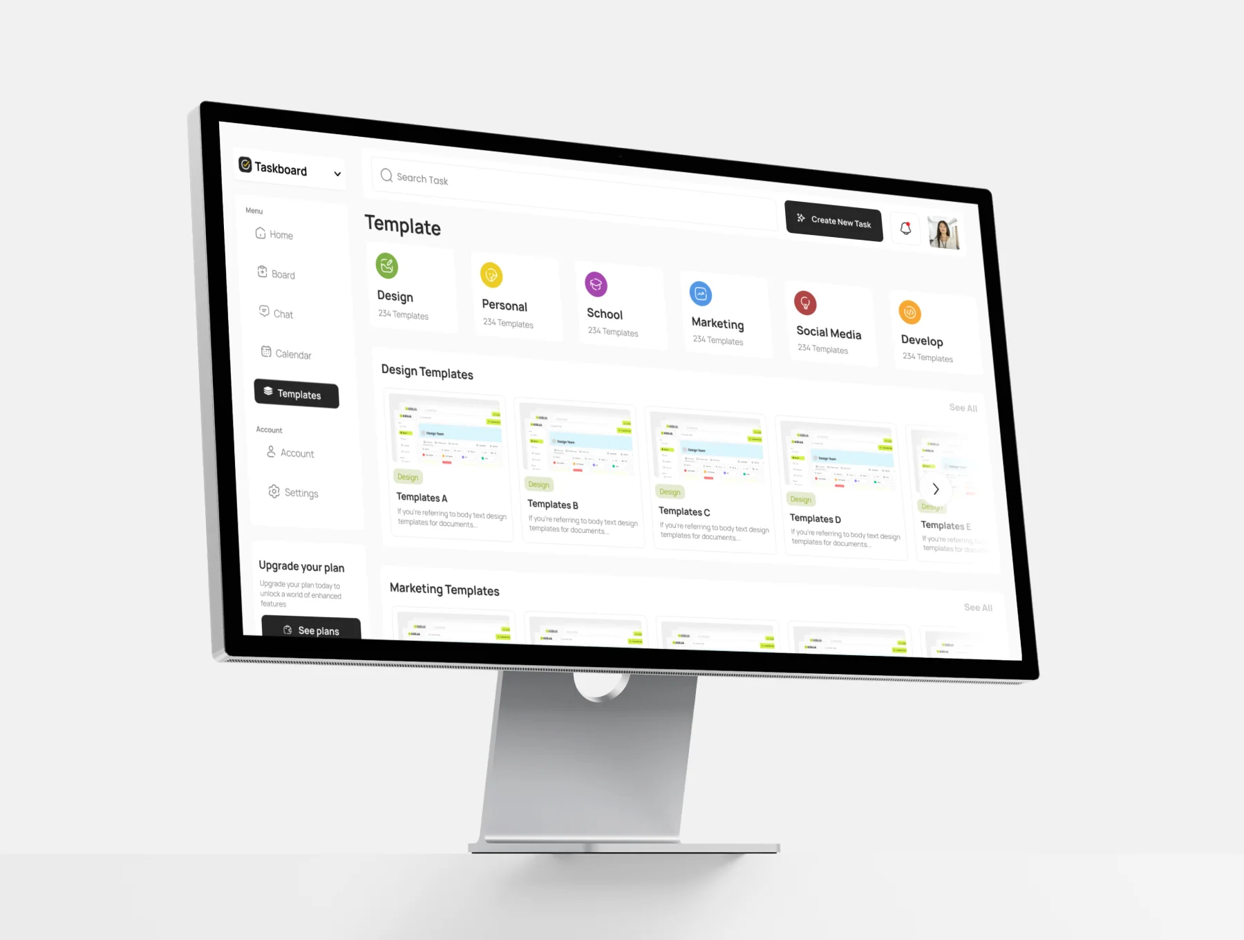 Taskboard - Task Dashboard UI UX KIT 2
