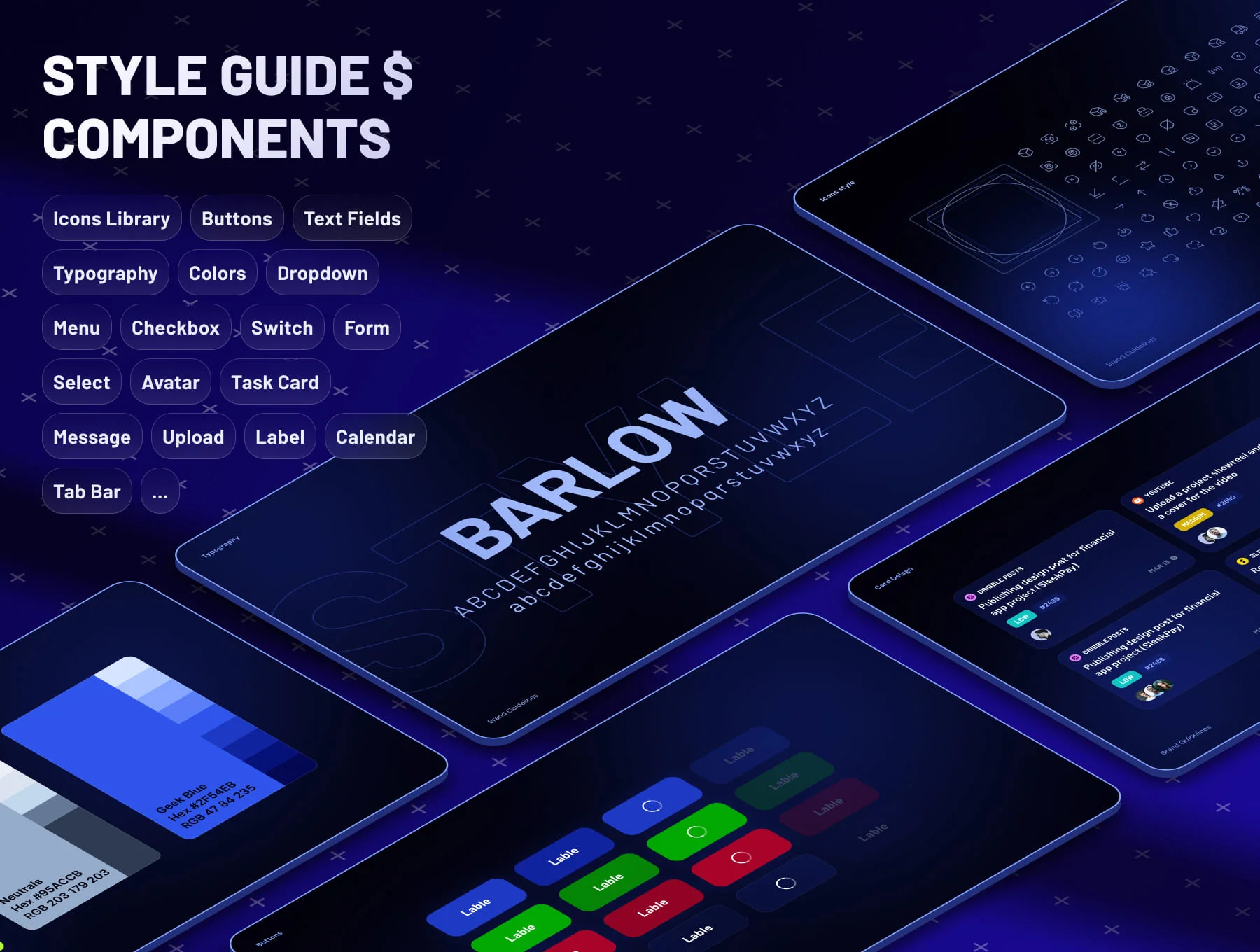 Taske - Project & Task Management Dashboard UI KIT 5