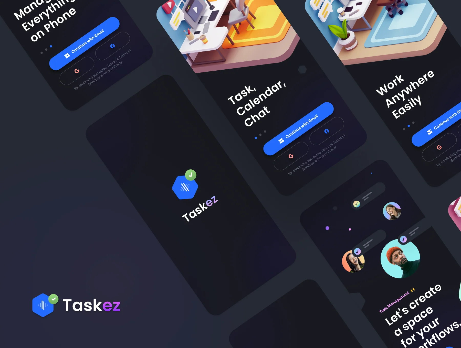 TaskEz: Productivity App iOS UI Kit 8