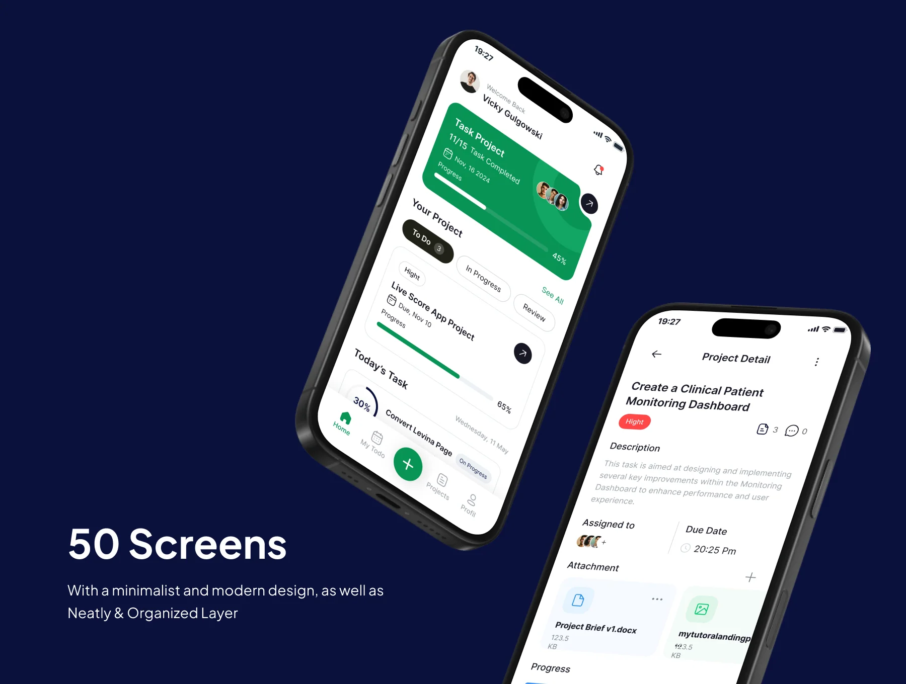 TaskFlo - Project Management App UI Kits 3