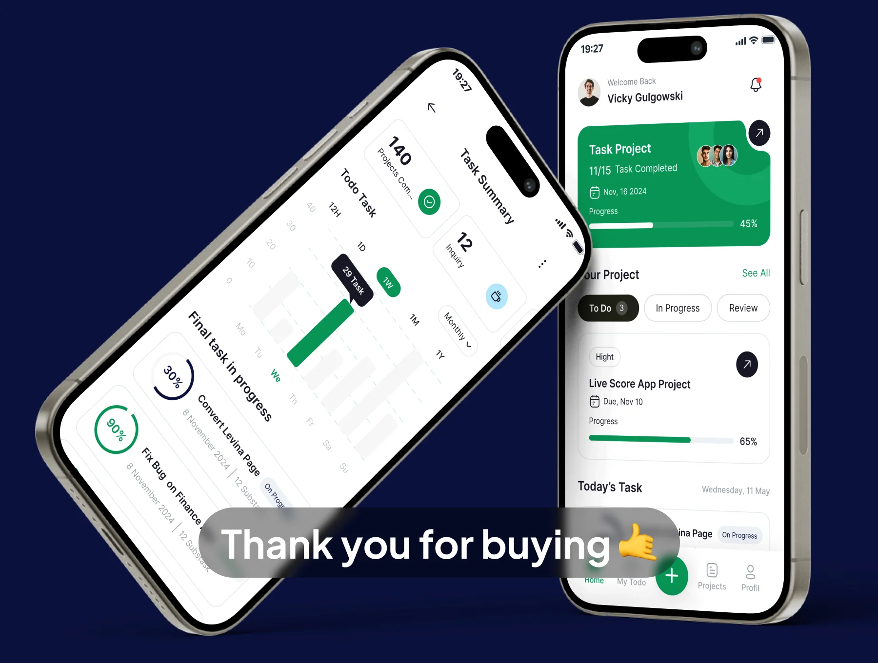 TaskFlo - Project Management App UI Kits 6