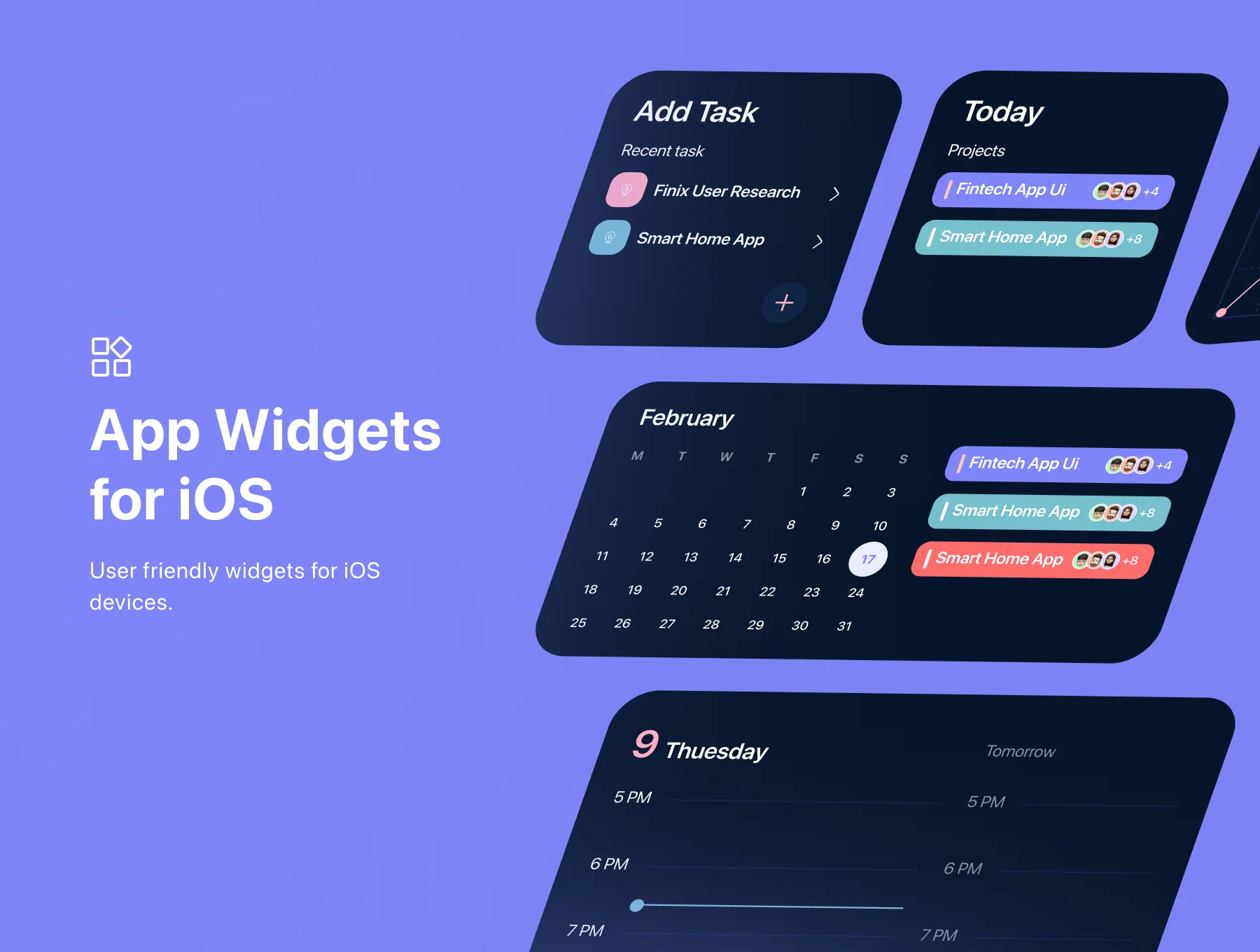 Taskflow - Project Management App UI Kit 3