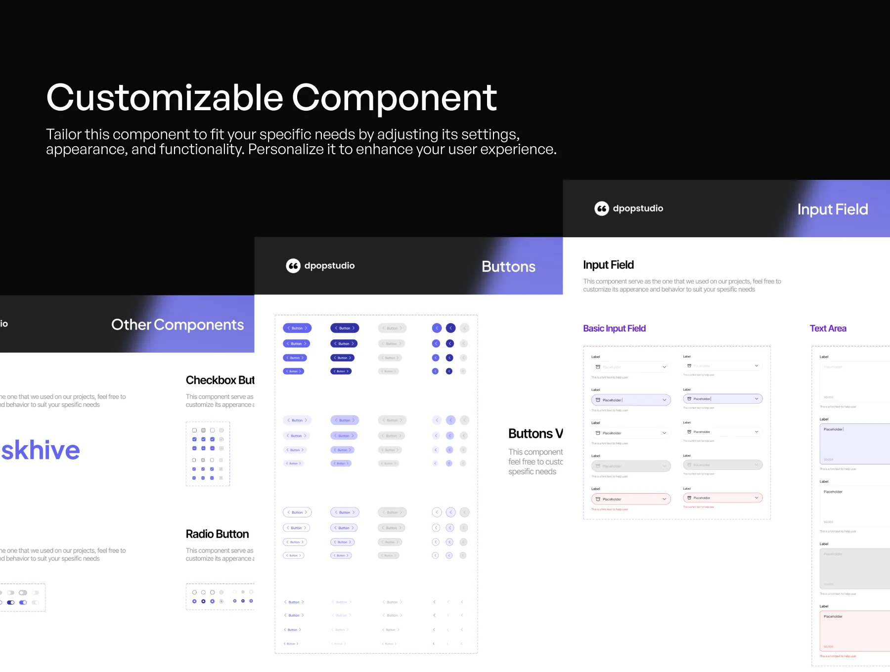 Taskhive - Task Manager Mobile App UI KIT 6