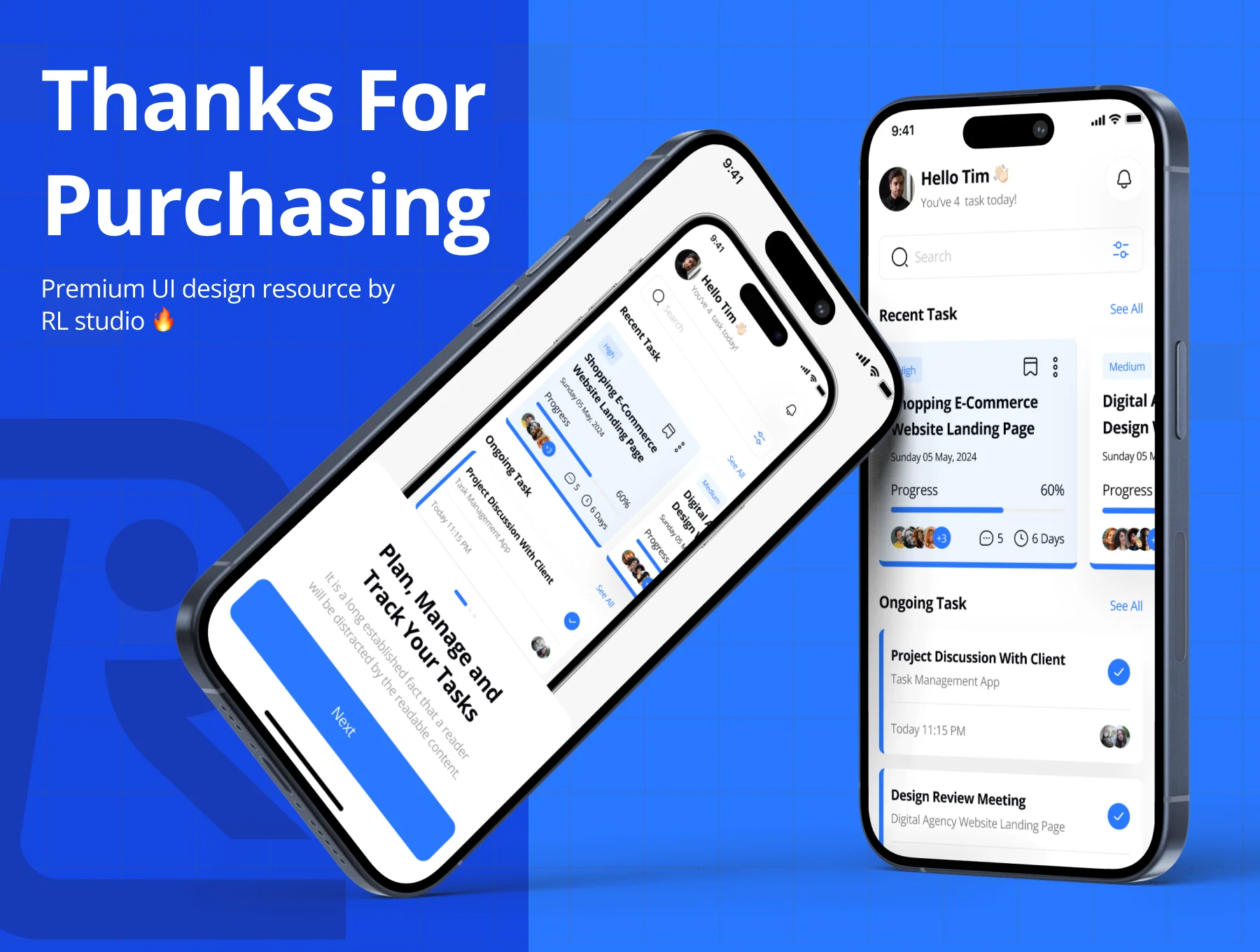 Taski - Task Management App UI Kit 8