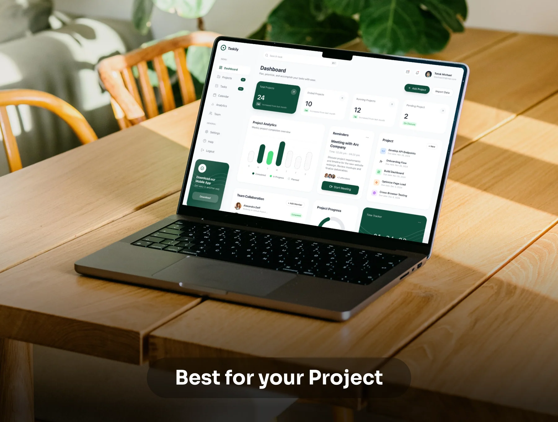 Taskily - Task Management Dashboard 5