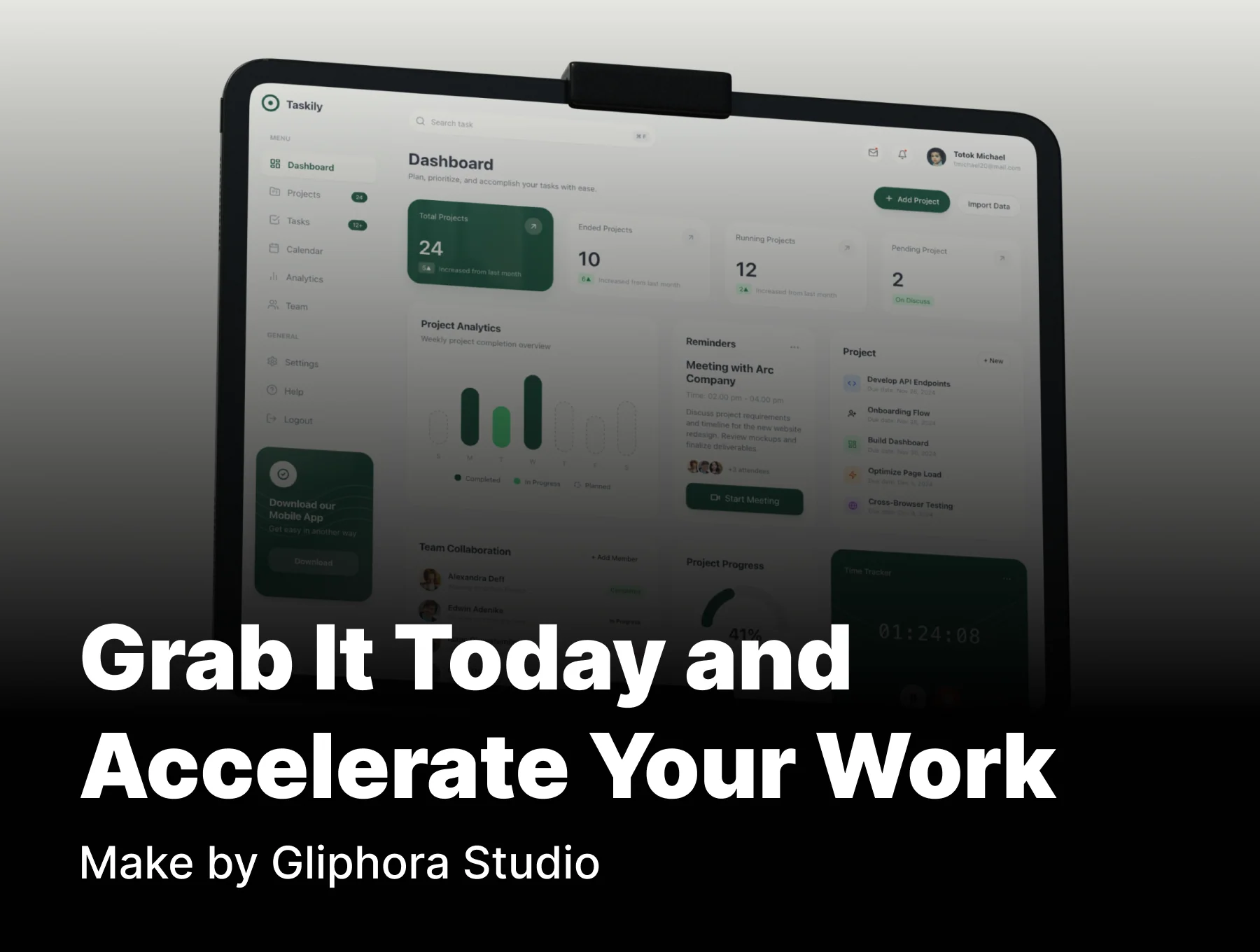 Taskily - Task Management Dashboard 6