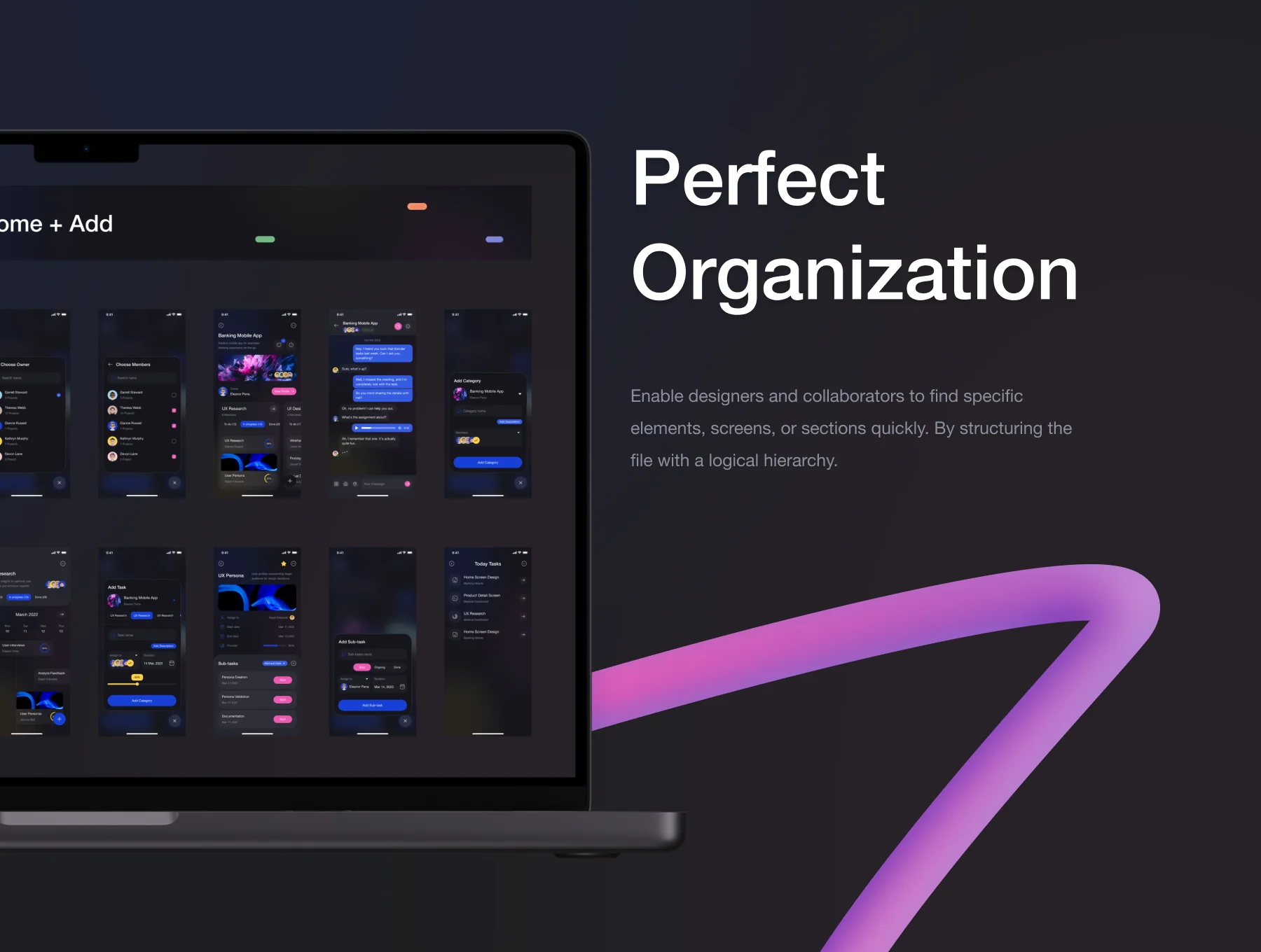 Taskio - Project Managemnet Mobile UI Kit 3