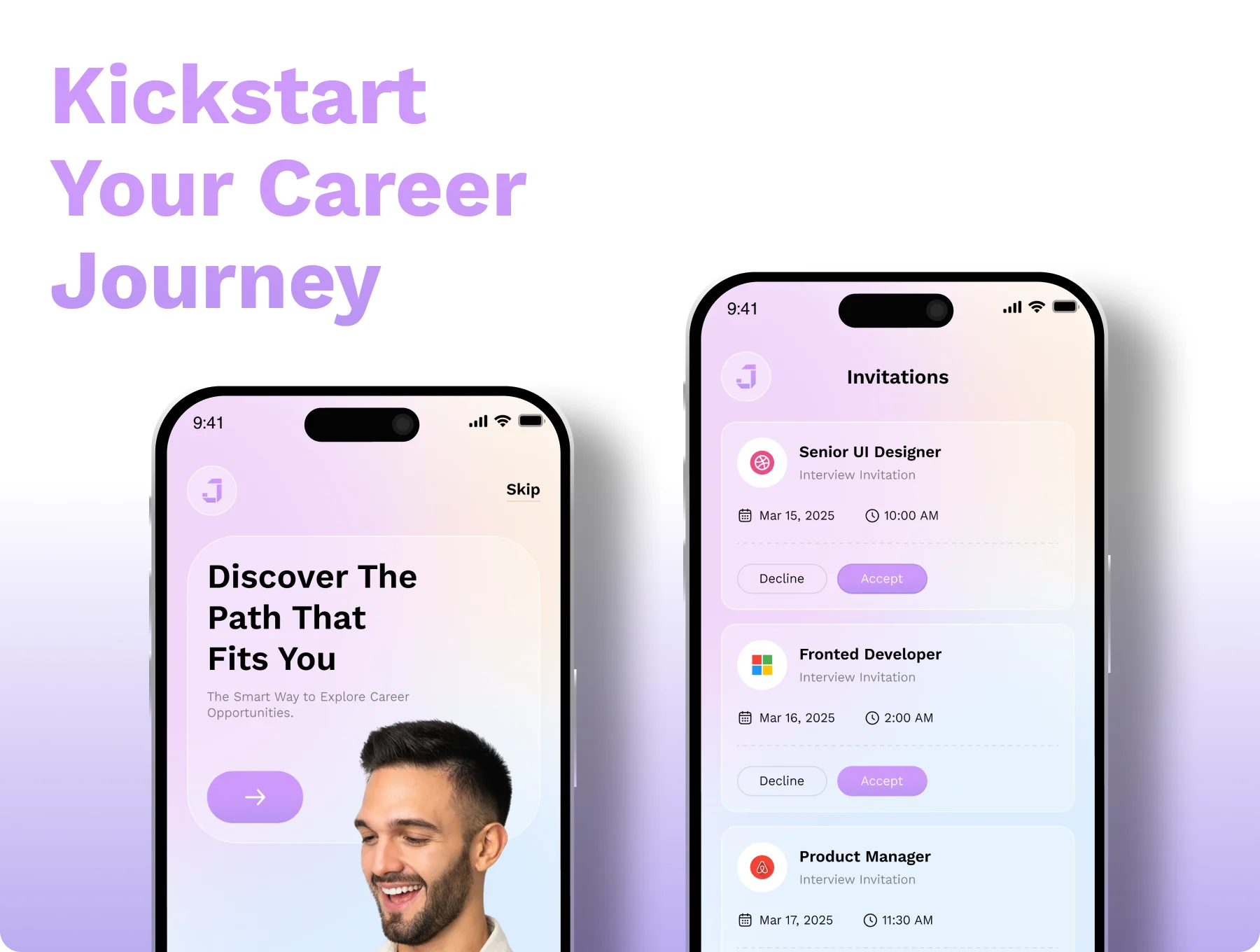 Taskly | Job Finder App UI Kit 4