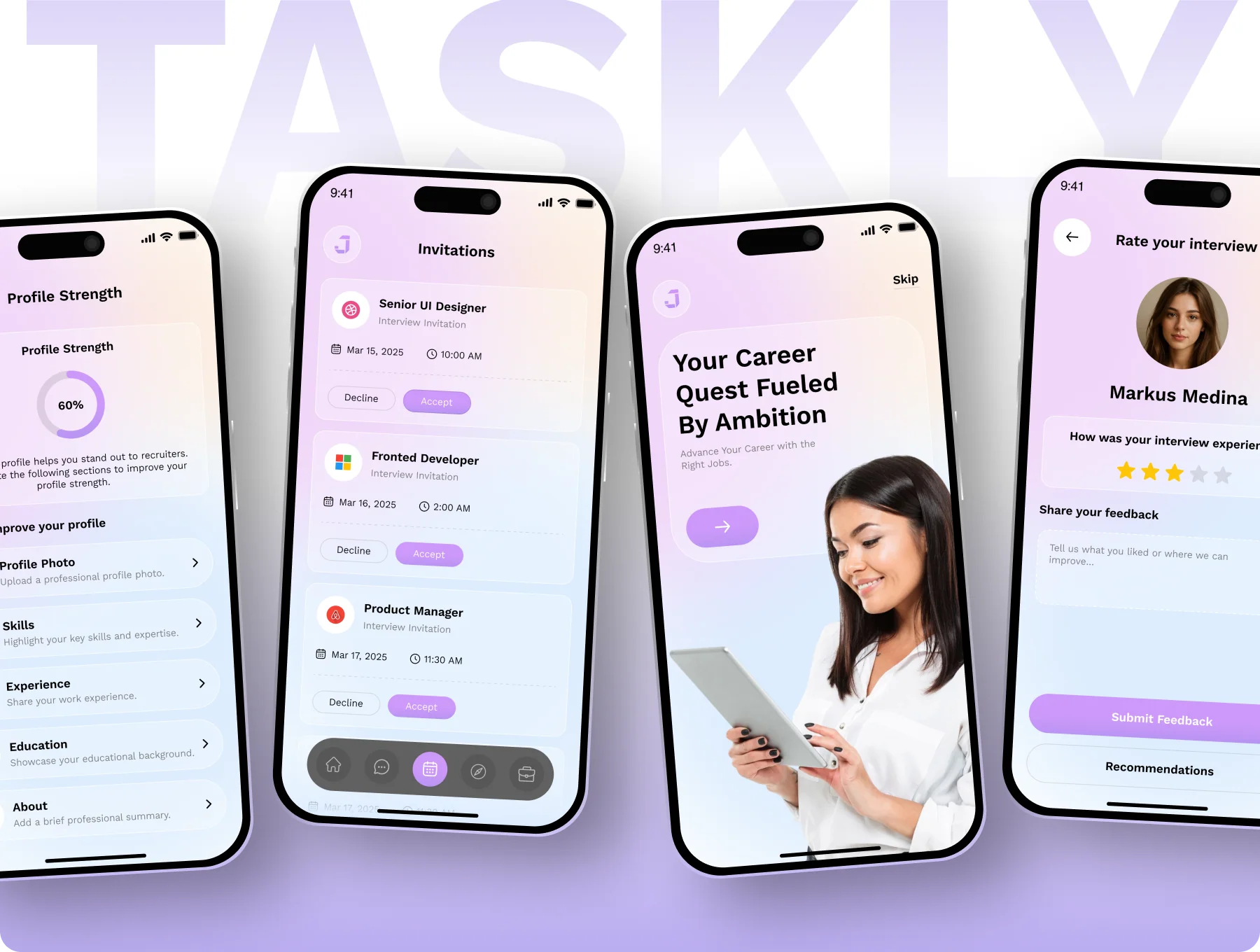 Taskly | Job Finder App UI Kit 8