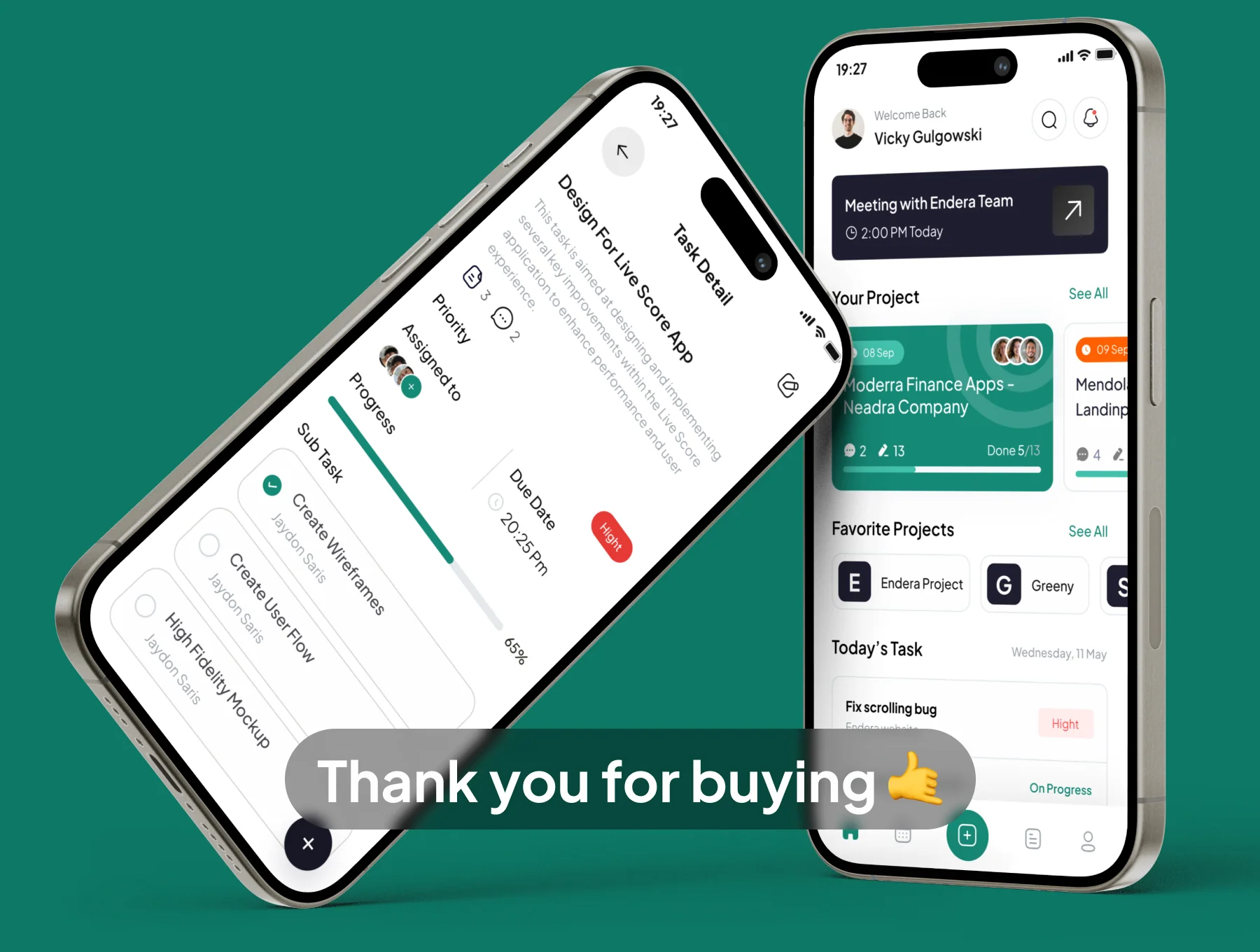 Taskly - Task Manager App UI Kits 6