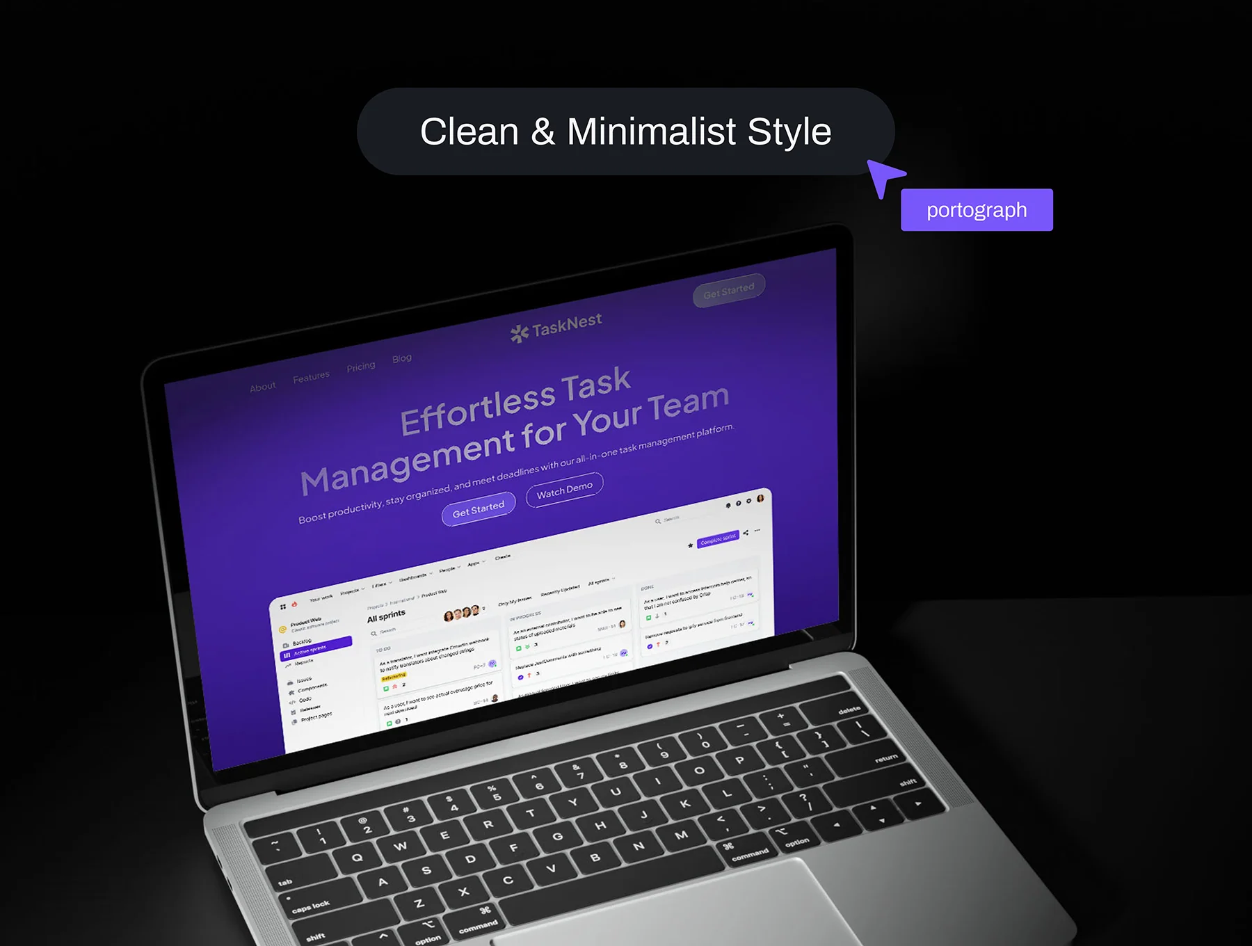TaskNest - Task Management Landing Page 4