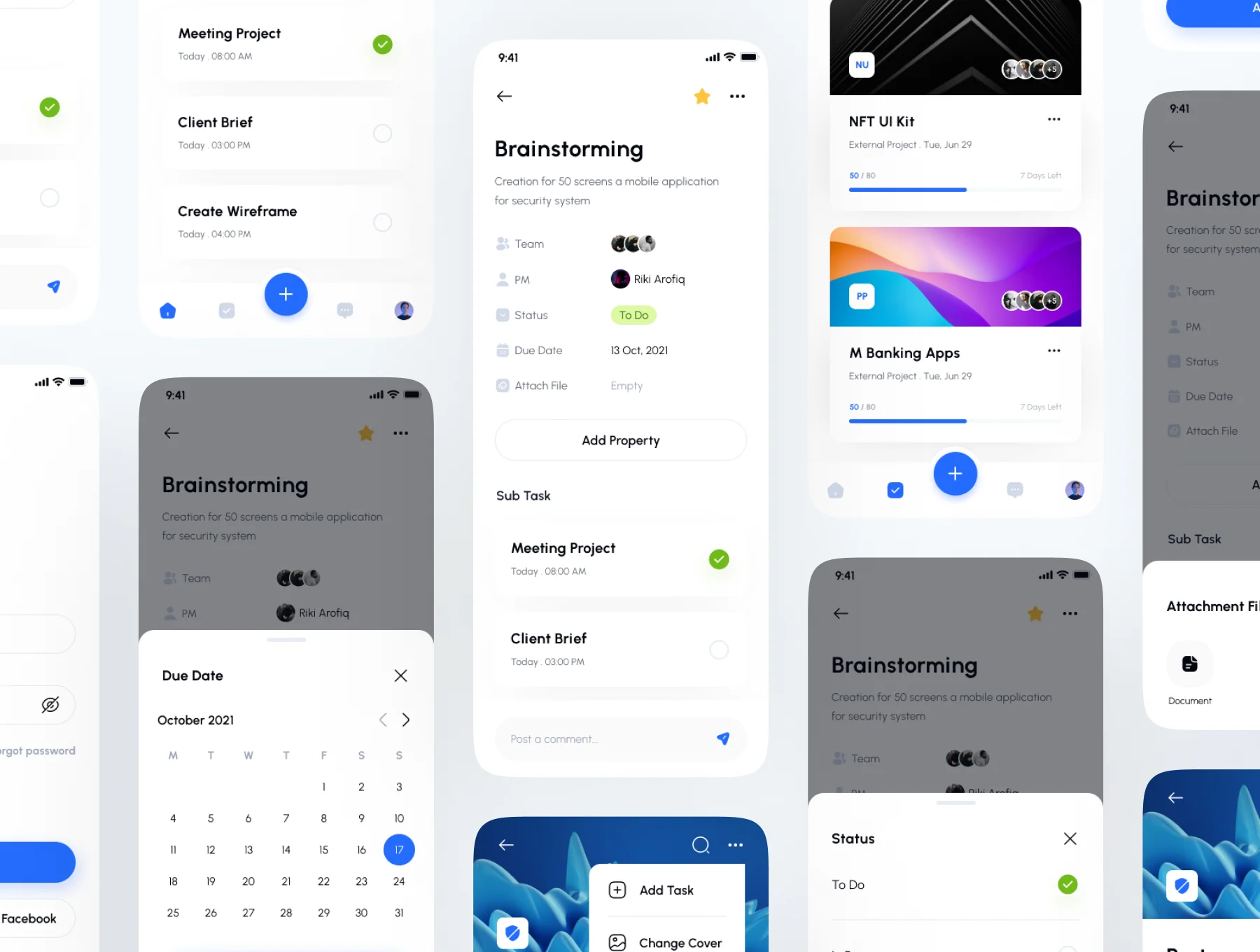 Task'o - Management Task Apps UI Kit 4